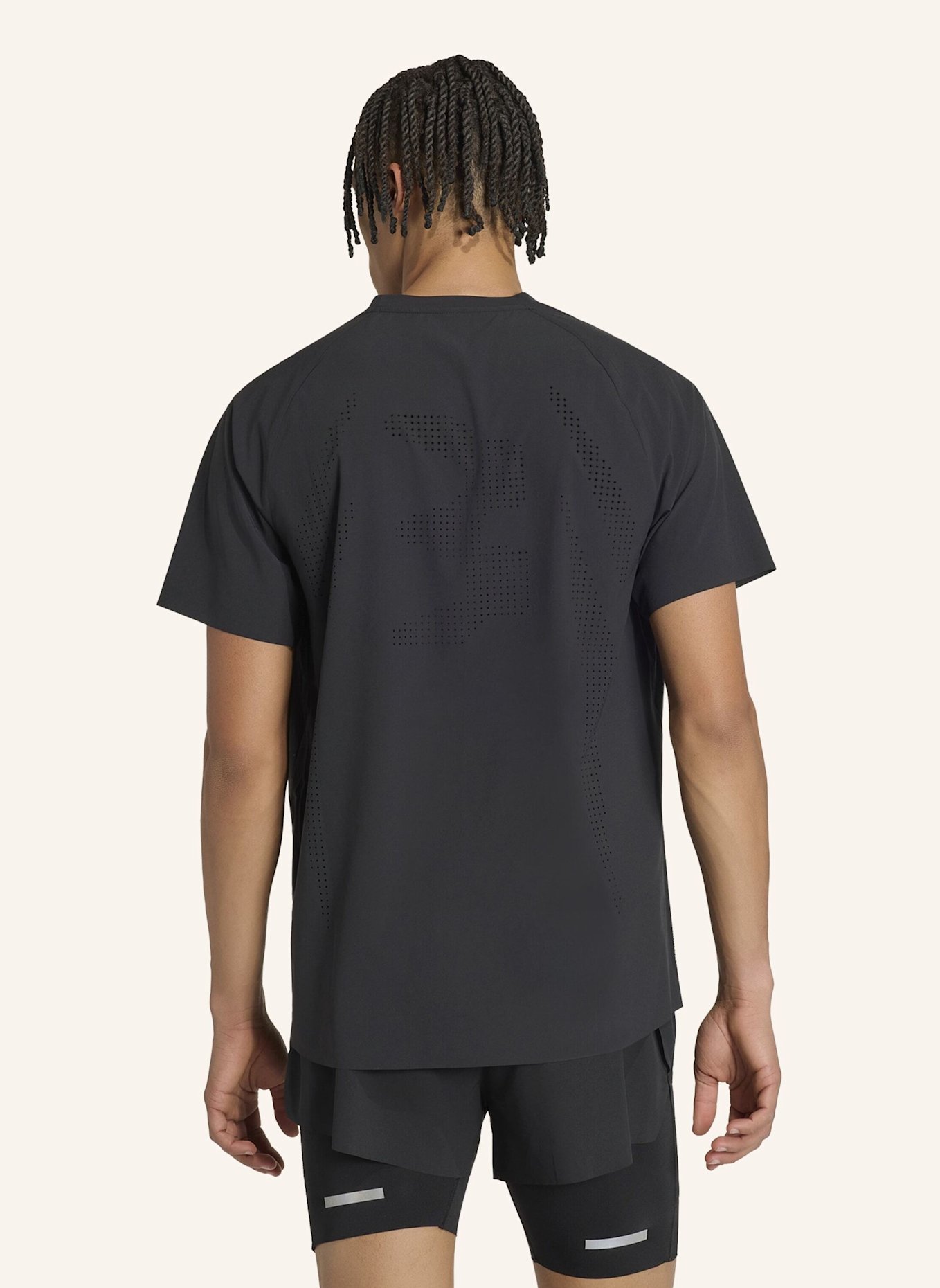 adidas ADI365 ASPYRE LAUFSHIRT: SCHWARZ