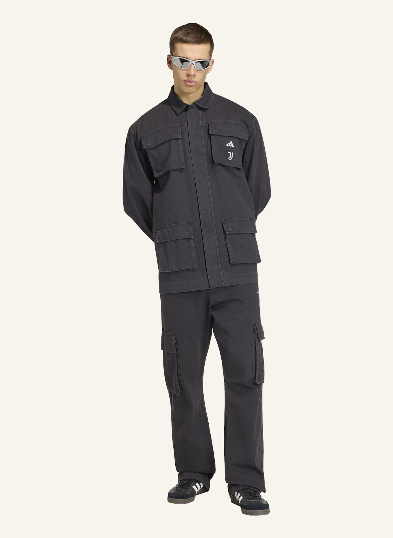 adidas SGURA CARGOHOSE: SCHWARZ