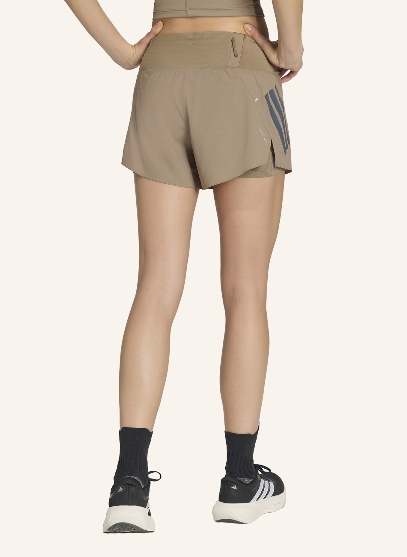 adidas 2-in-1-Laufshorts ADI 365: SCHWARZ