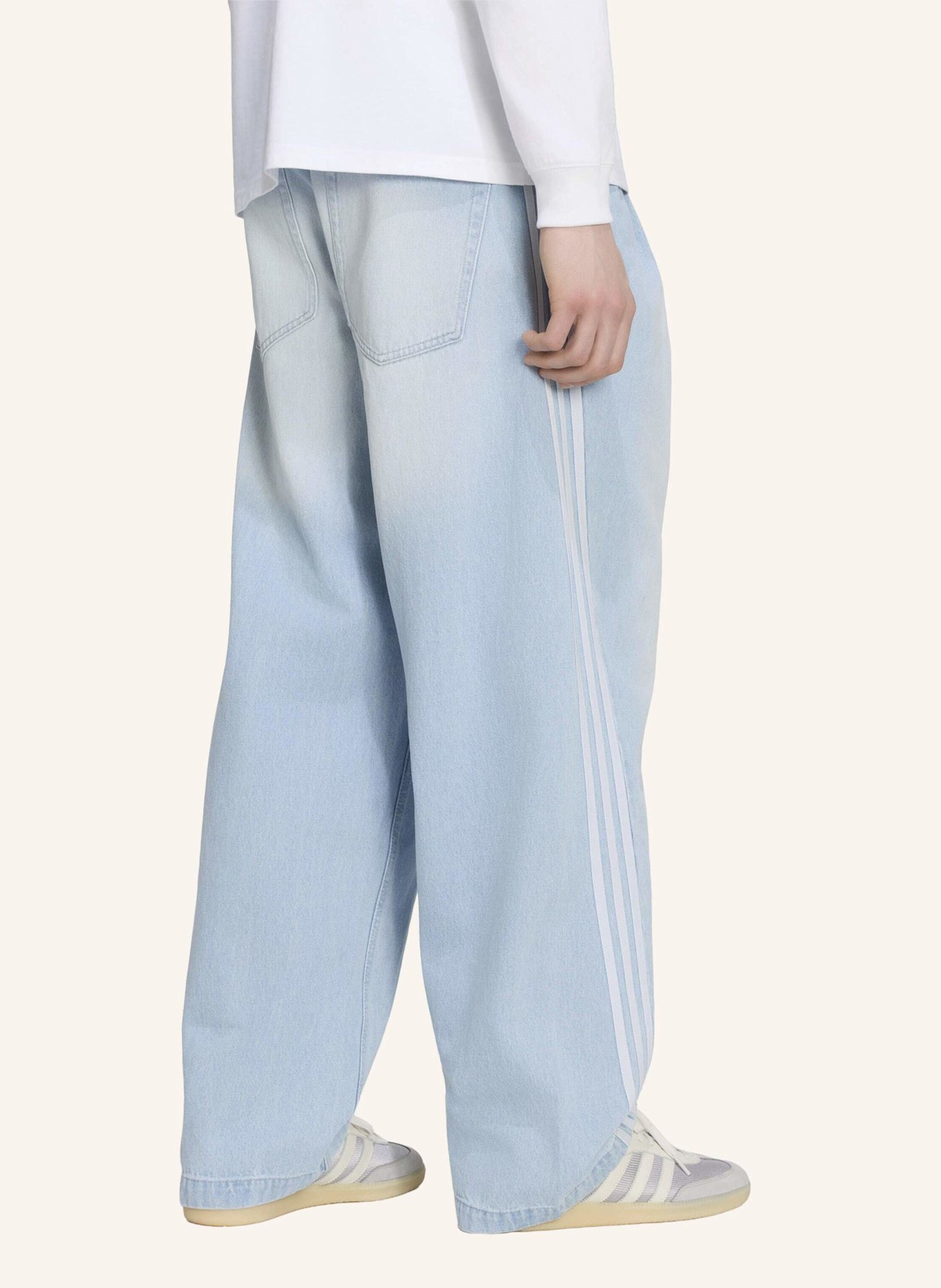 adidas Originals Jeans ADILENIUM 5.0 DENIM Regular Fit: BLAU