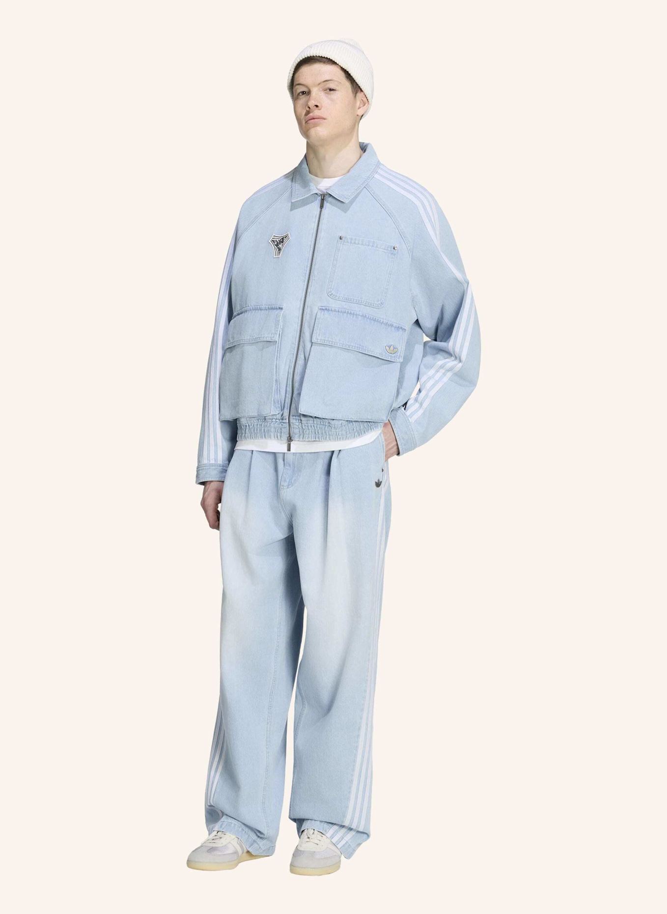 adidas Originals Jeans ADILENIUM 5.0 DENIM Regular Fit: BLAU
