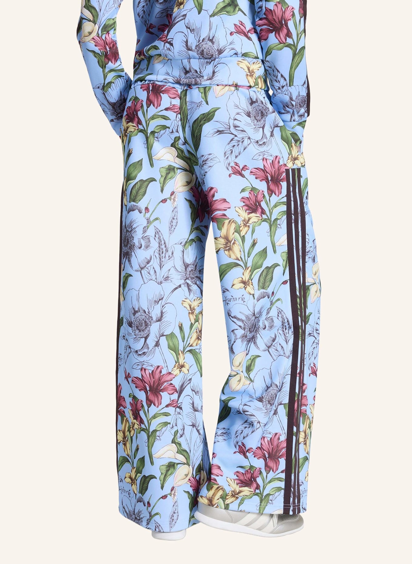 adidas ADIDAS X FARM RIO HOUSE OF TIRO TRAININGSHOSE: BLAU/ SCHWARZ