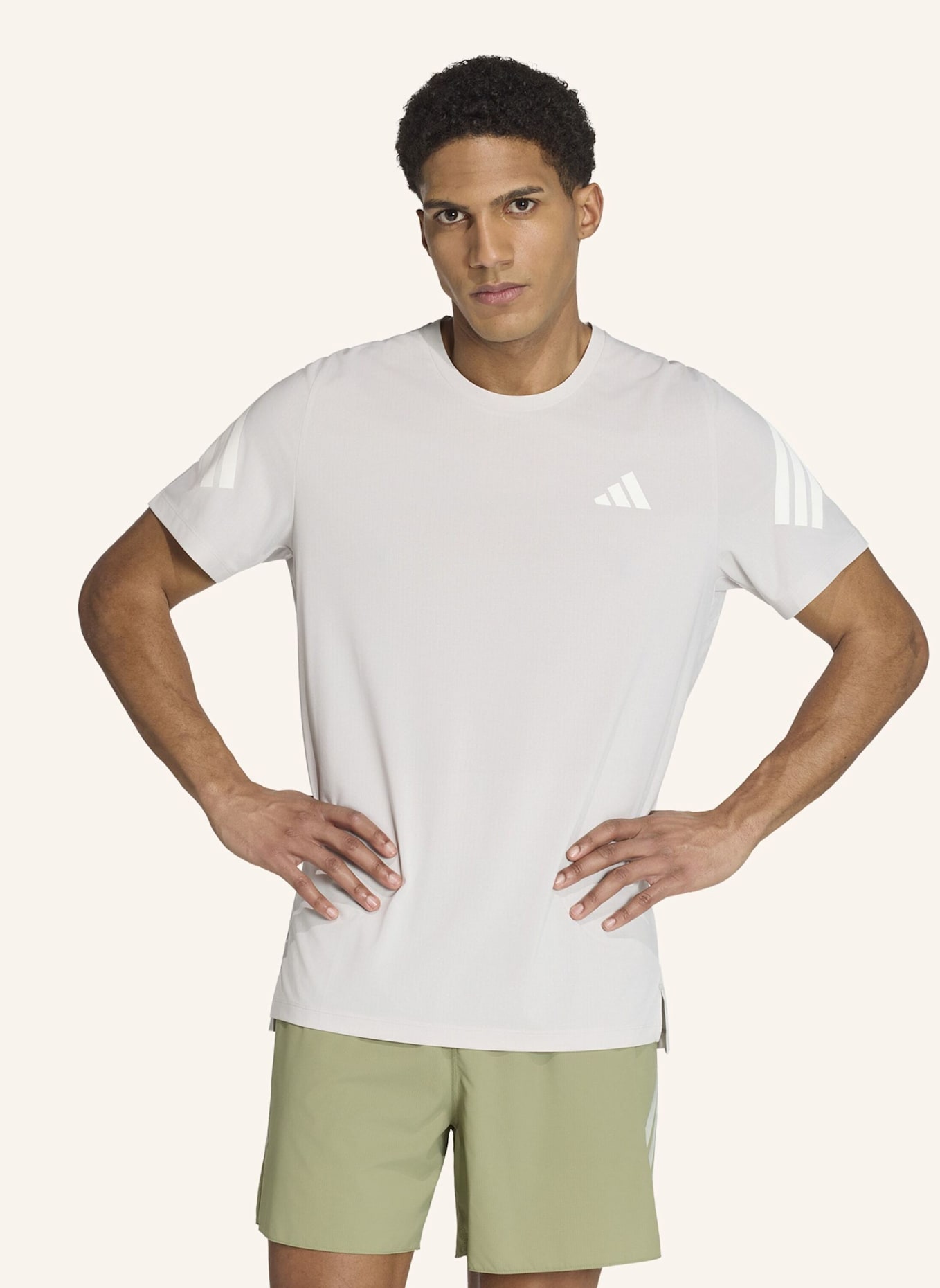 adidas Laufshirt ADI365 CLIMACOOL: WEISS