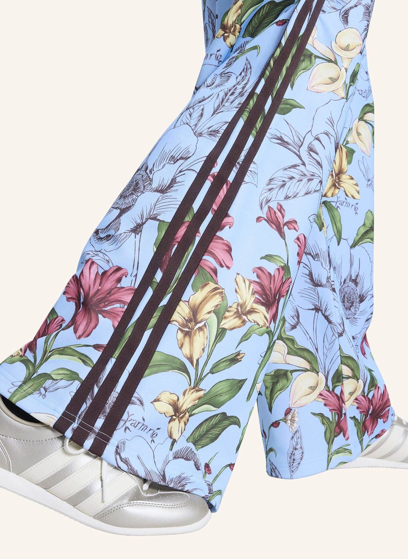 adidas ADIDAS X FARM RIO HOUSE OF TIRO TRAININGSHOSE: BLAU/ SCHWARZ