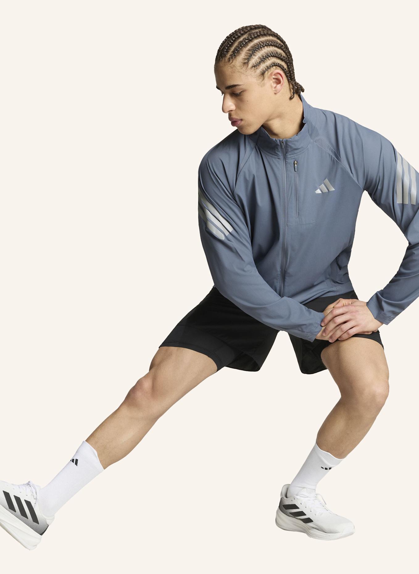 adidas ADI365 FORMOTION JACKE: SCHWARZ/ SILBER