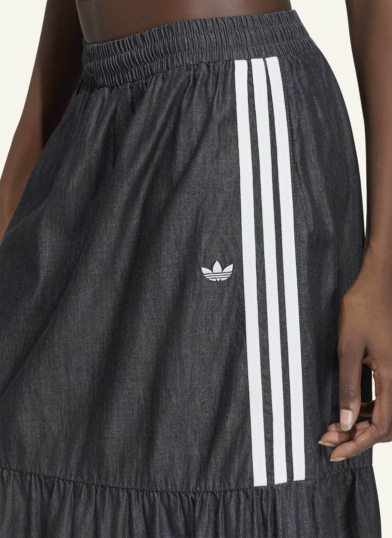 adidas Originals Jeansrock ADIDAS ORIGINALS SUMMER GLOW: SCHWARZ