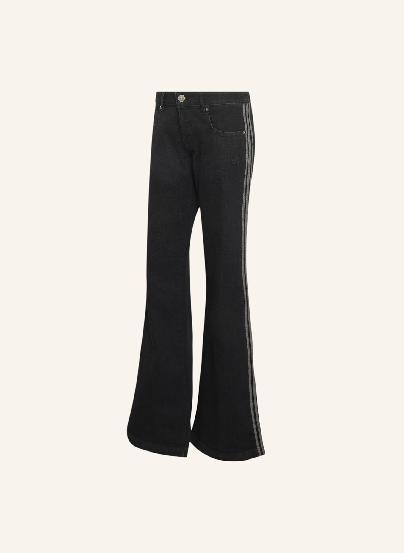 adidas Originals SST LOW RISE DENIMHOSE, AUSGESTELLTES BEIN: SCHWARZ