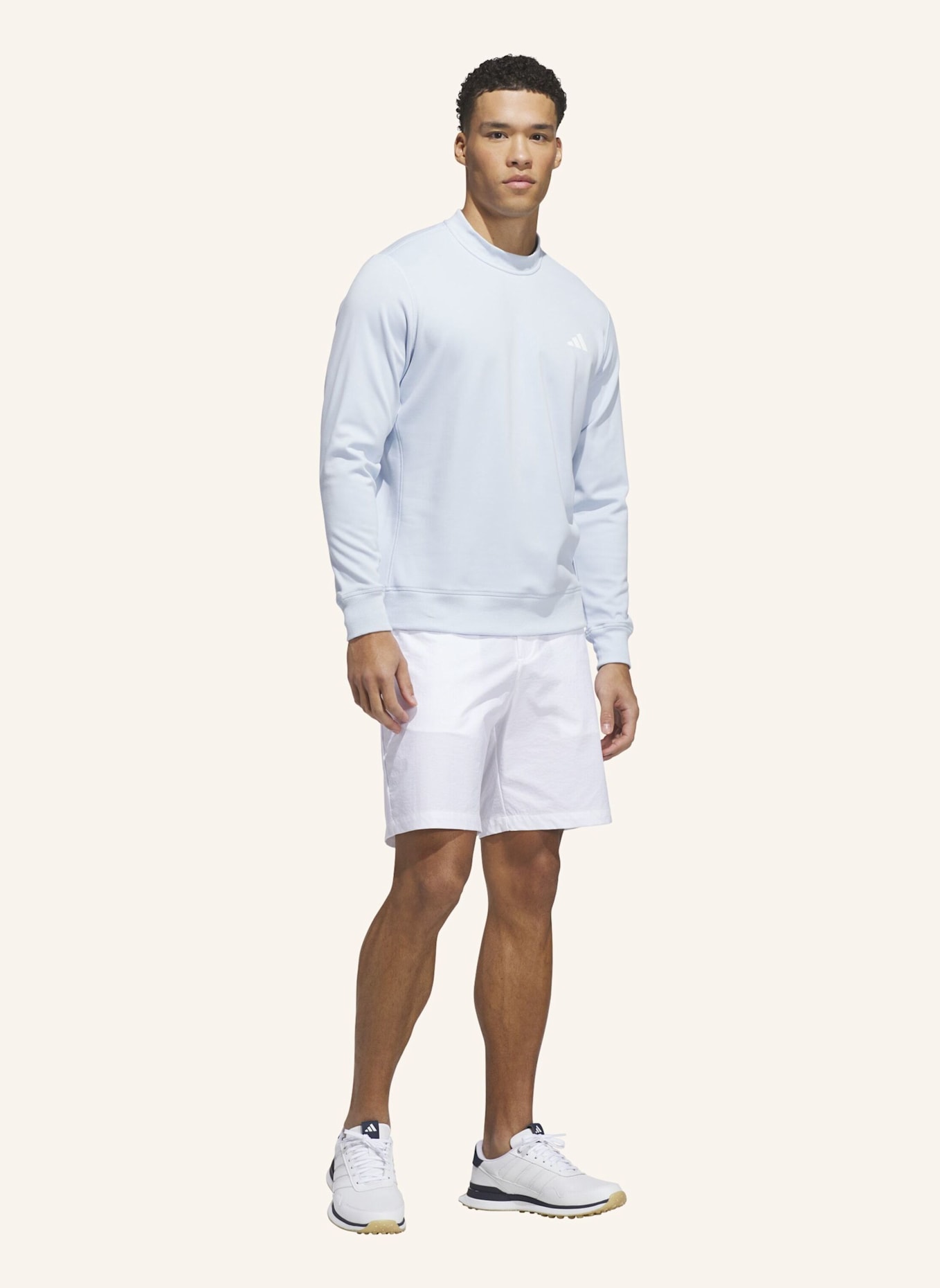 adidas ULTIMATE365 CLIMAWARM SWEATSHIRT MIT RUNDHALSAUSSCHNITT: BLAU