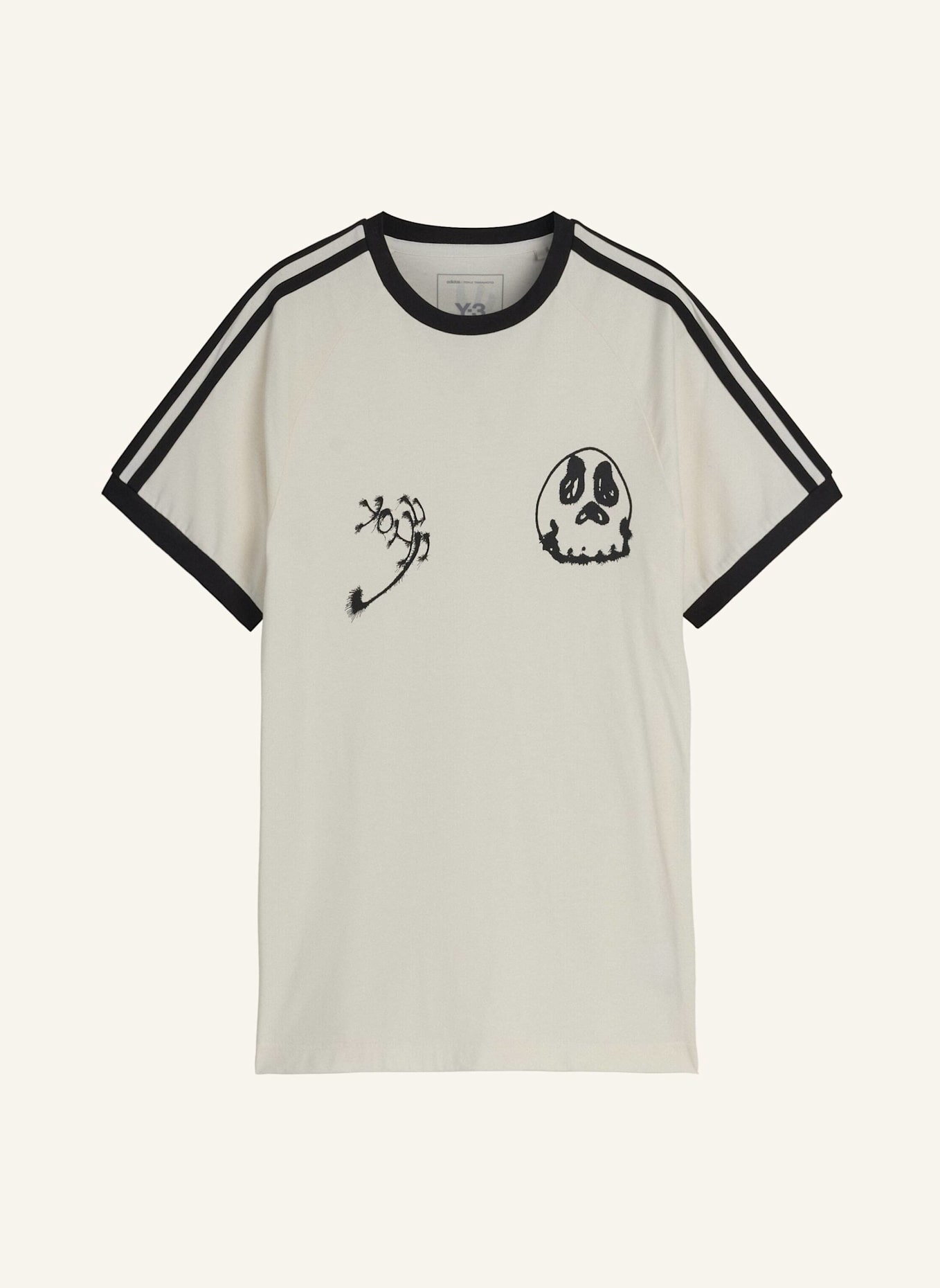 Y-3 Y-3 CHITO GRAPHIC CALI T-SHIRT: WEISS