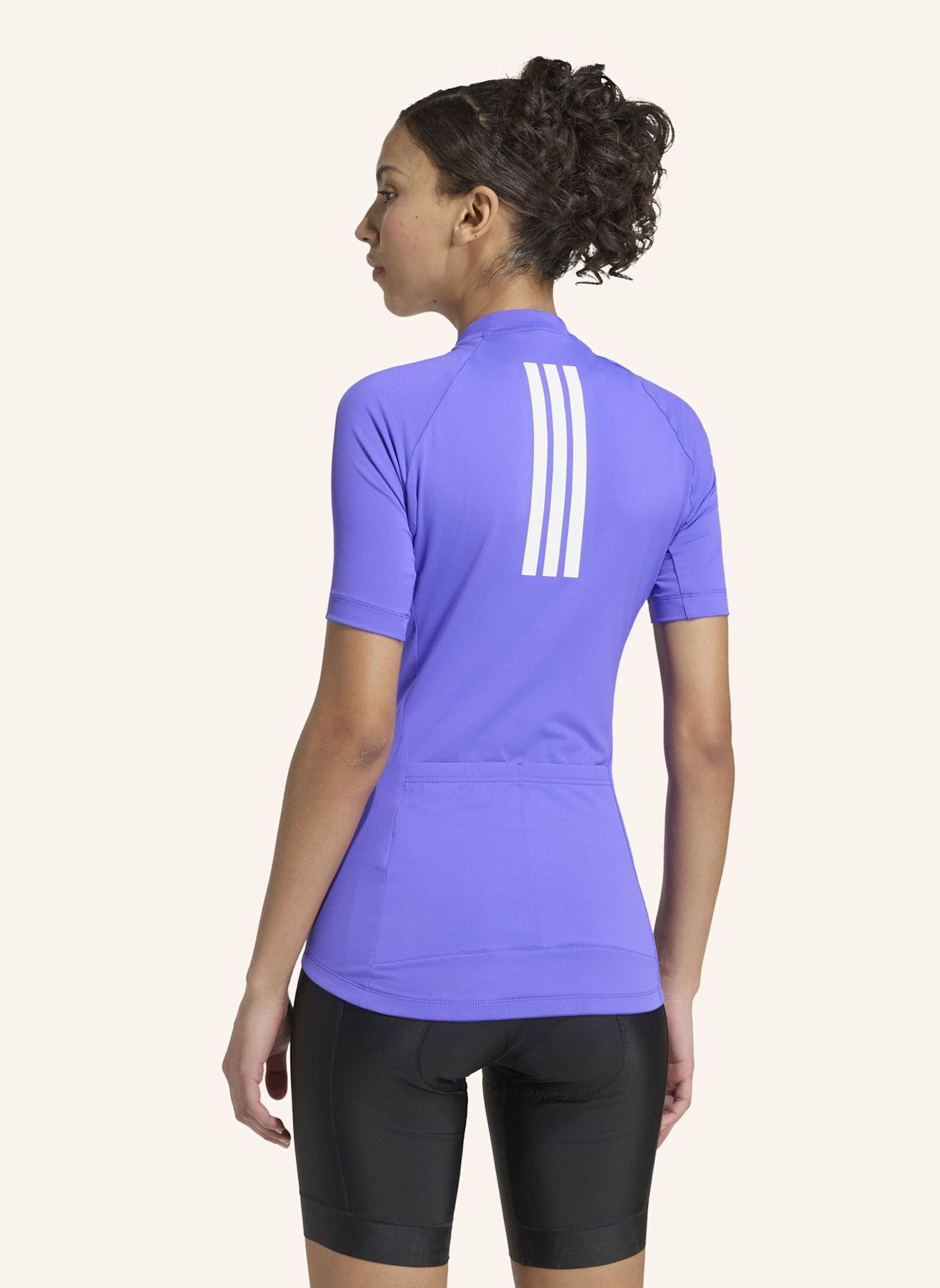 adidas ESSENTIALS FAHRRADTRIKOT: WEISS