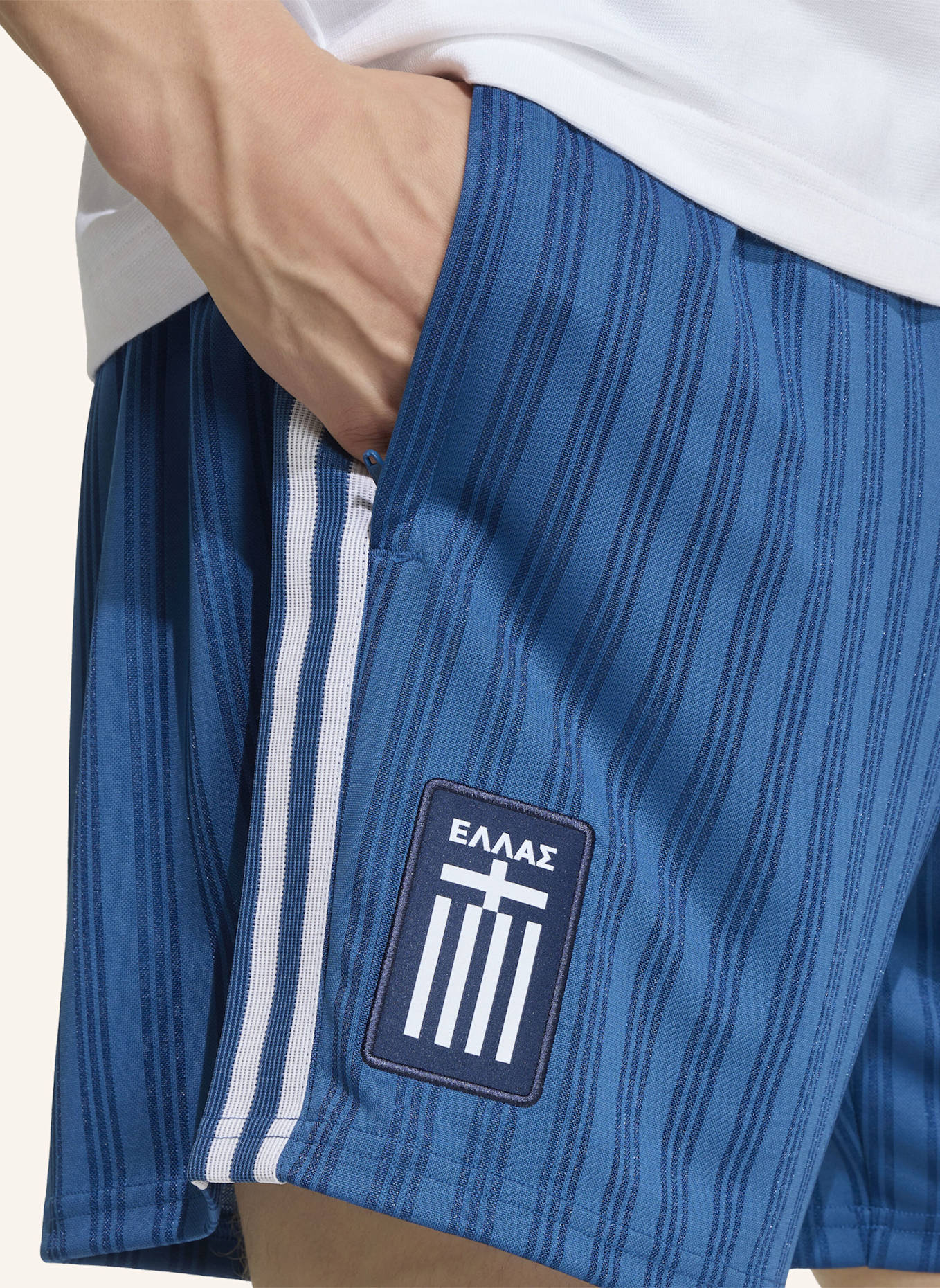 adidas GRIECHENLAND ORIGINALS SHORTS: BLAU