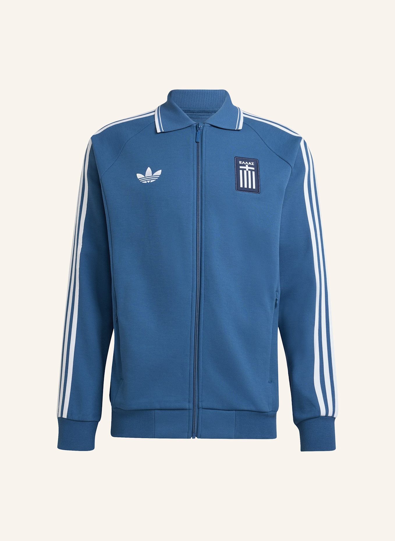 adidas GRIECHENLAND ANTHEM AUSWÄRTSJACKE: BLAU