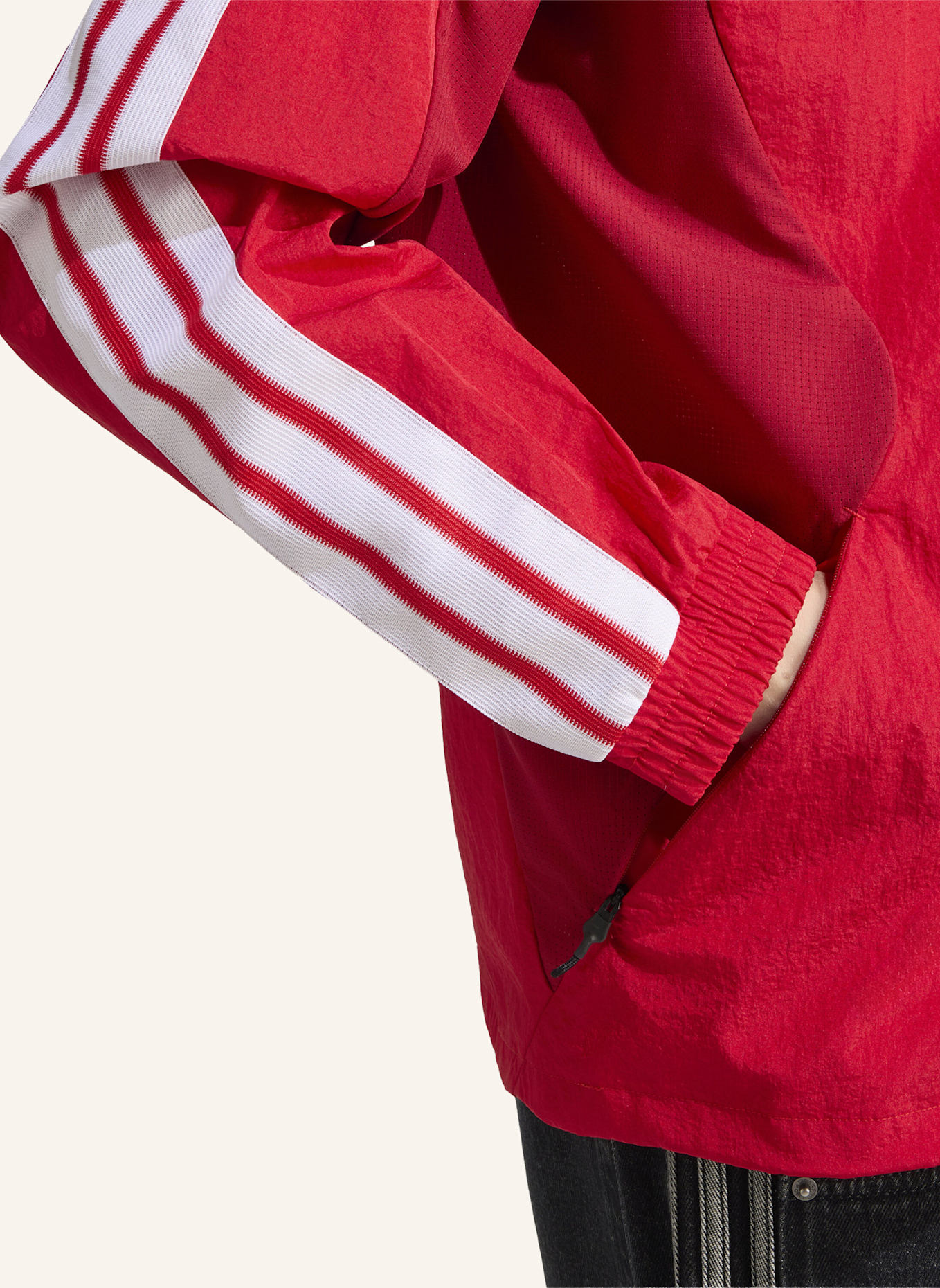 adidas FC BAYERN MÜNCHEN ANTHEM HEIMJACKE: ROT