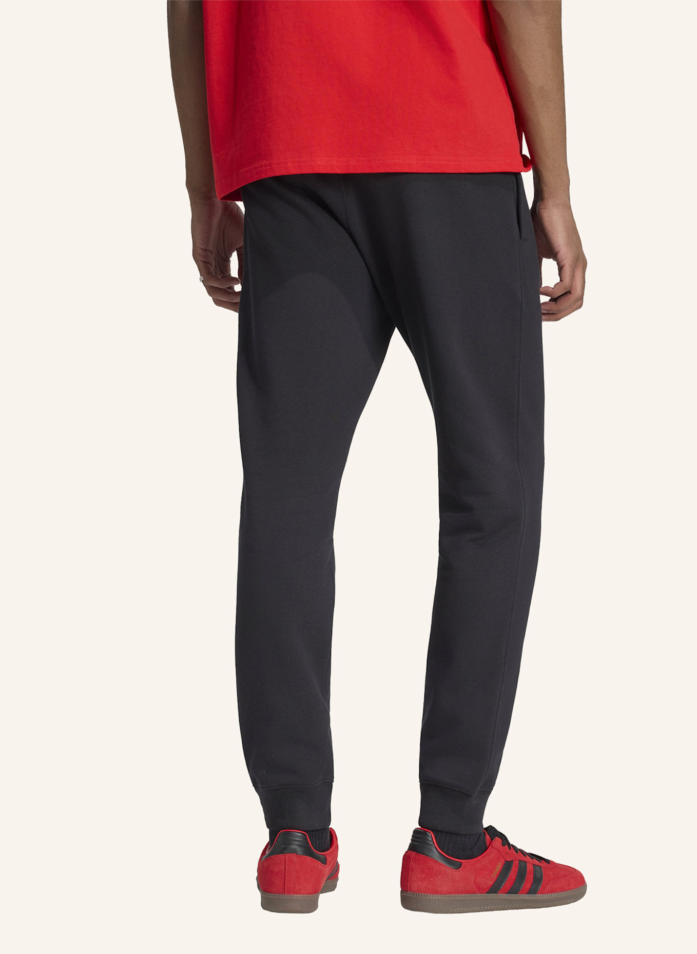 adidas Originals TREFOIL ESSENTIALS HOSE: SCHWARZ