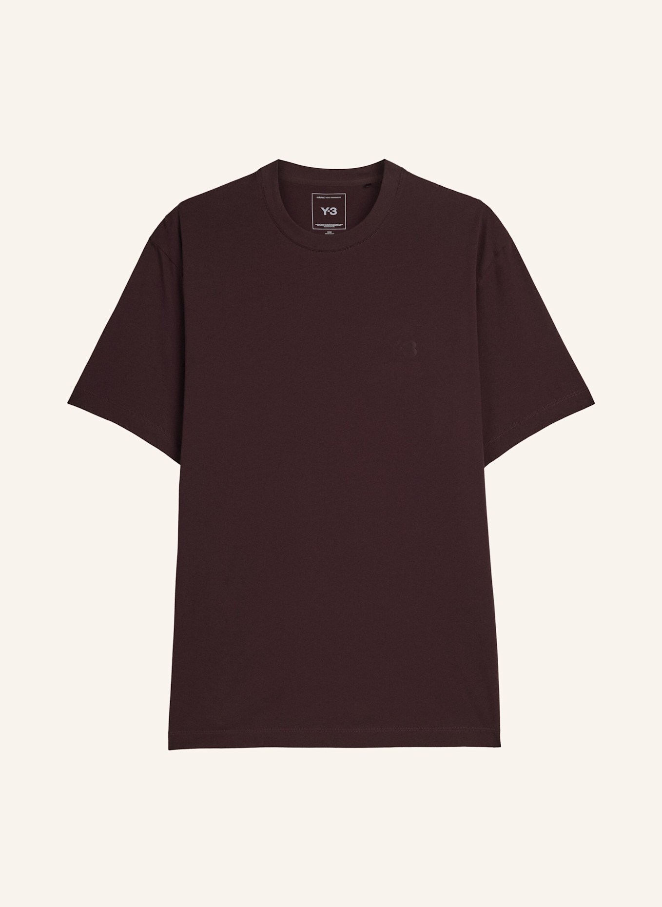 Y-3 Y-3 REGULAR T-SHIRT: ROT