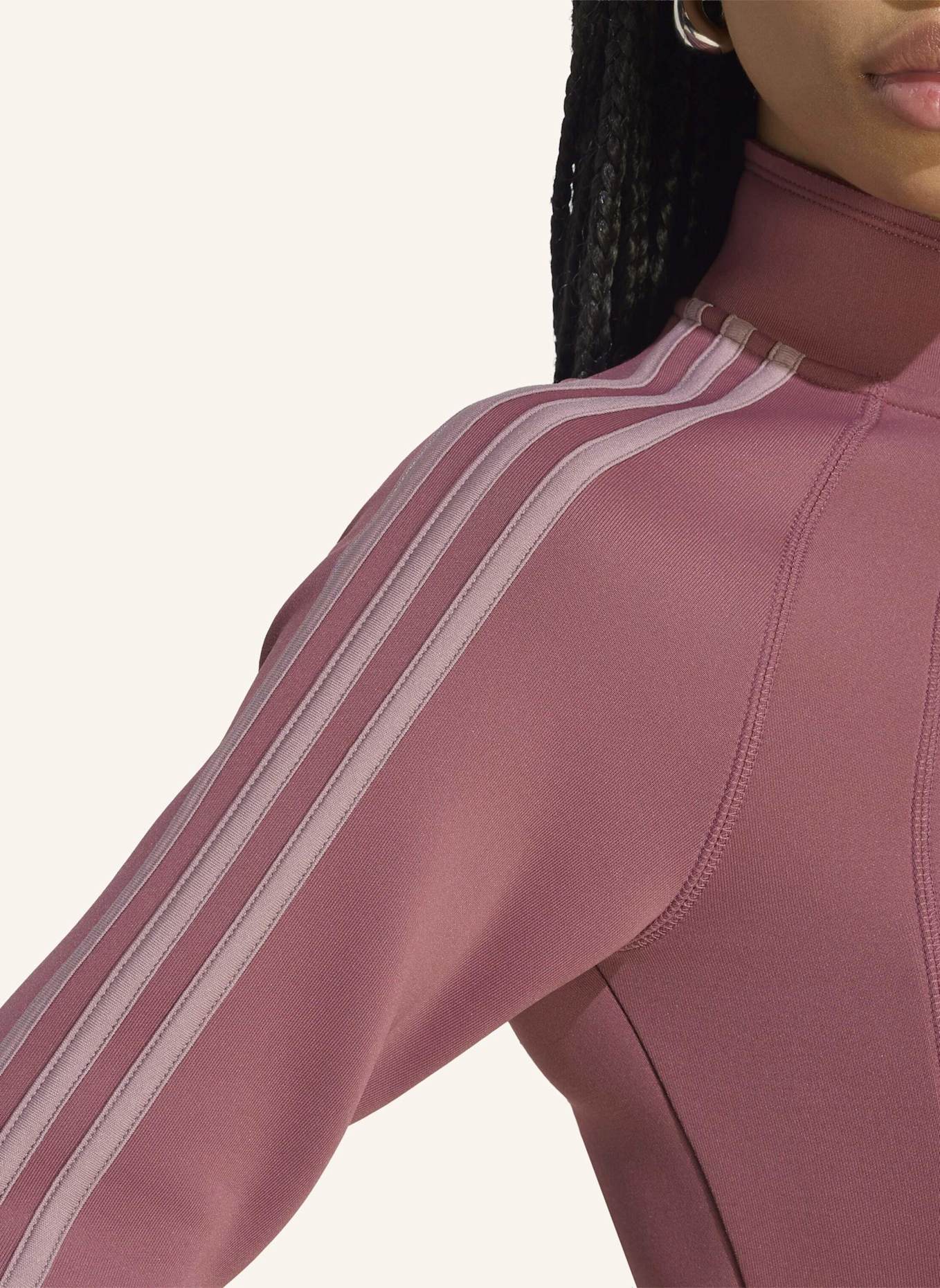adidas Originals SST 2.0 ORIGINALS JACKE, FIGURBETONT: ROT/ LILA