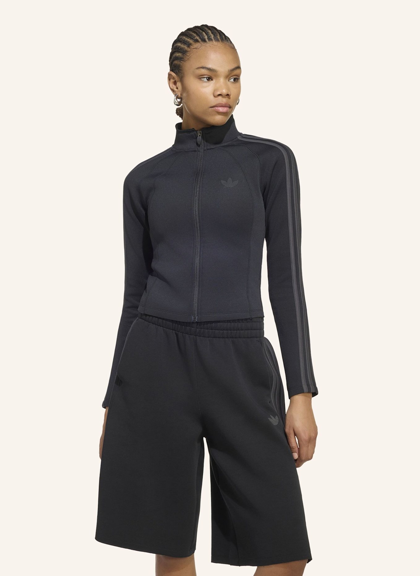 adidas Originals SST 2.0 ORIGINALS JACKE, FIGURBETONT: SCHWARZ