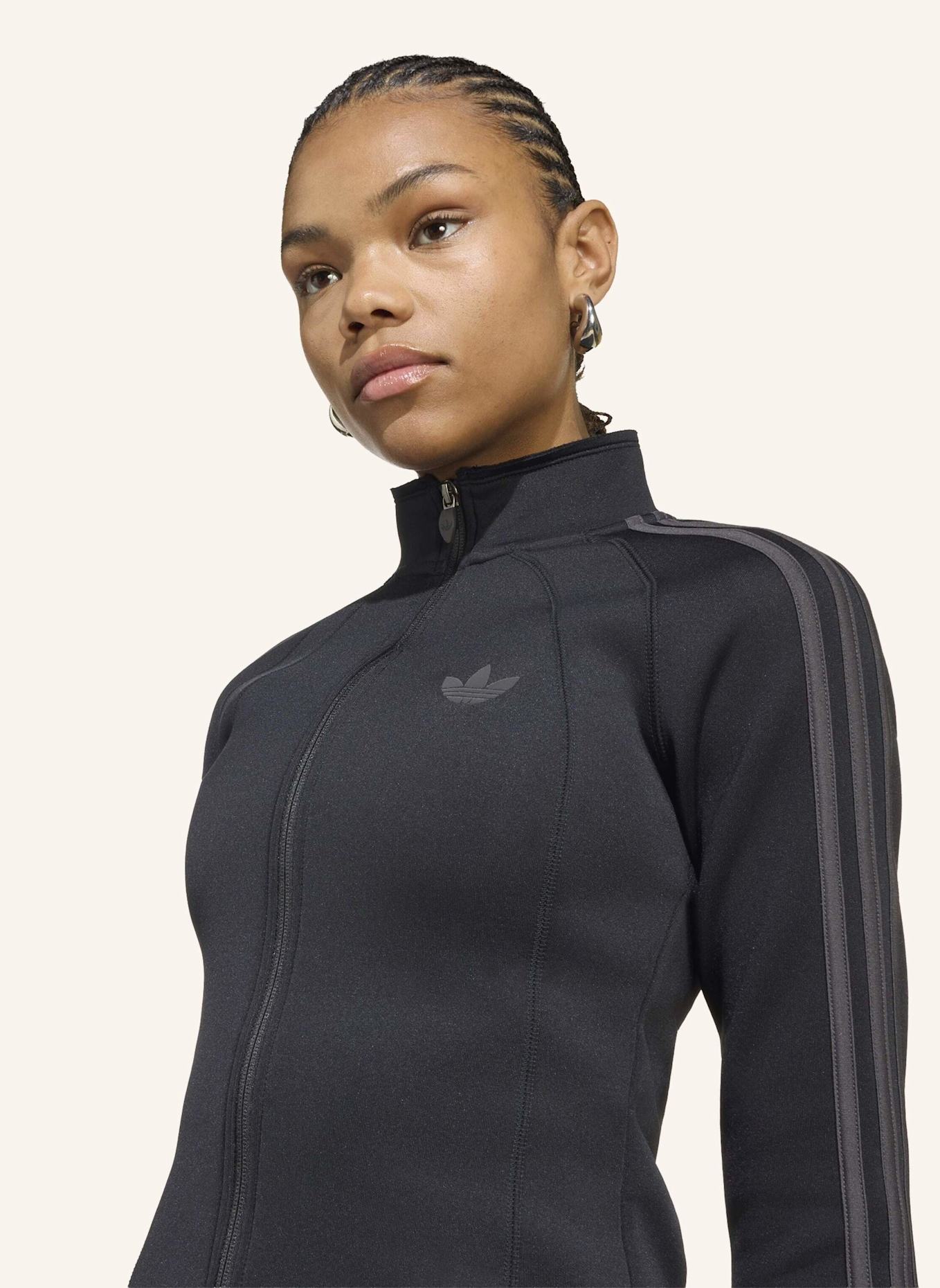 adidas Originals SST 2.0 ORIGINALS JACKE, FIGURBETONT: SCHWARZ