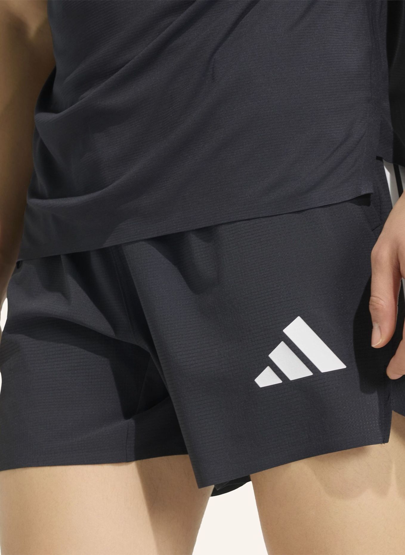 adidas HYBRID ELITE CLIMACOOL+ RACE SHORTS: SCHWARZ