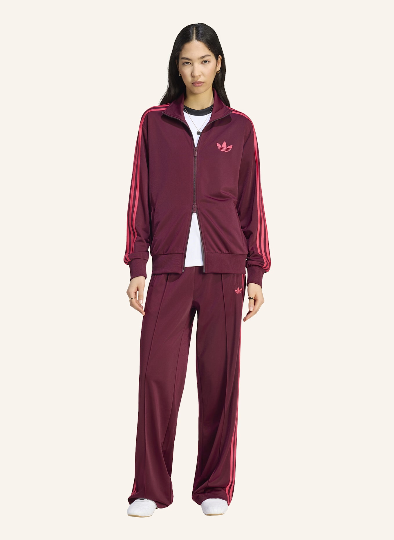 adidas Originals FIREBIRD TRACK TOP LOOSE.: ROT/ ROSA