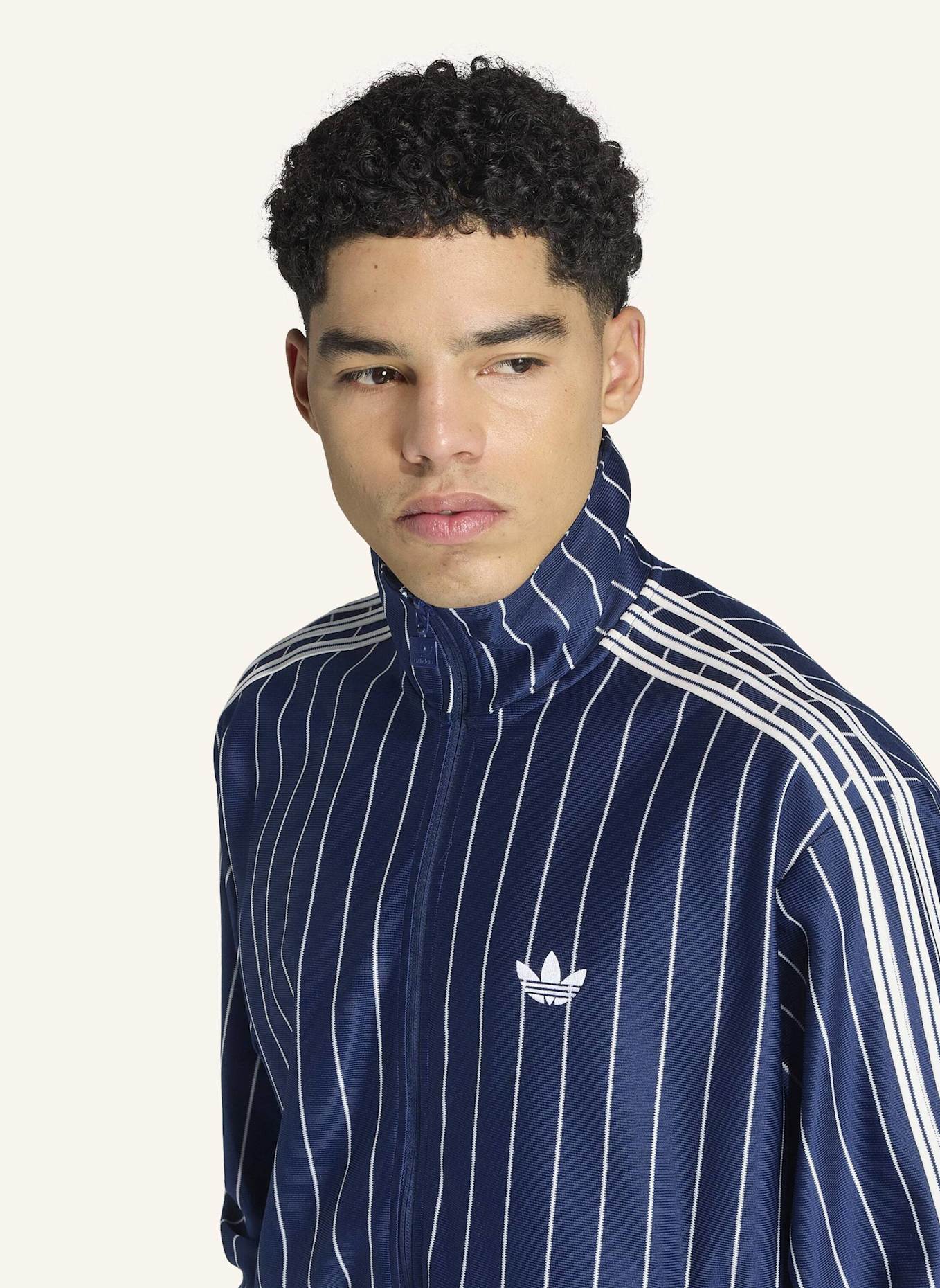 adidas Originals FIREBIRD ORIGINALS JACKE MIT NADELSTREIFEN: BLAU