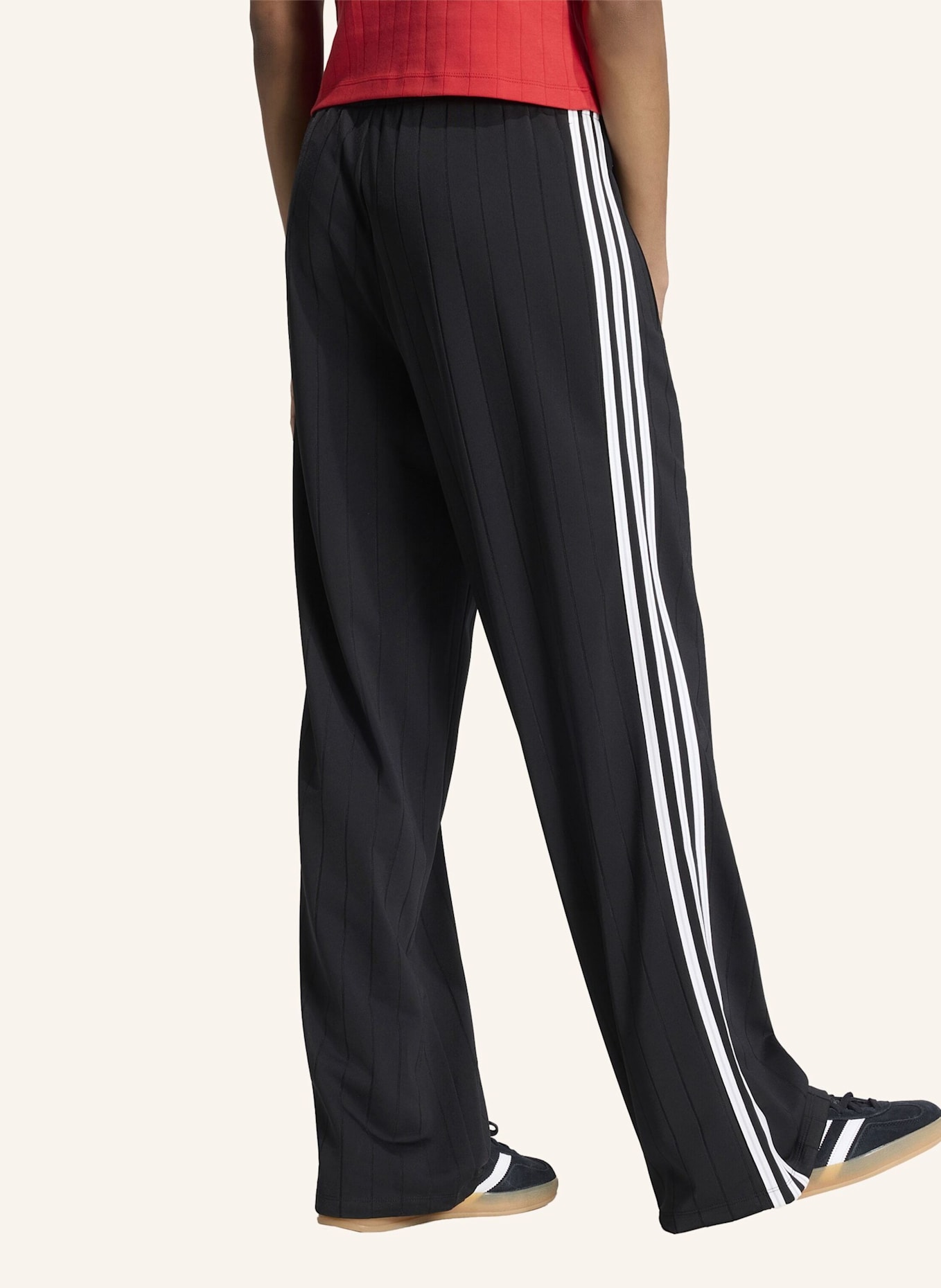 adidas Originals Track Pants FIREBIRD LOOSE: SCHWARZ/ WEISS/ GRAU
