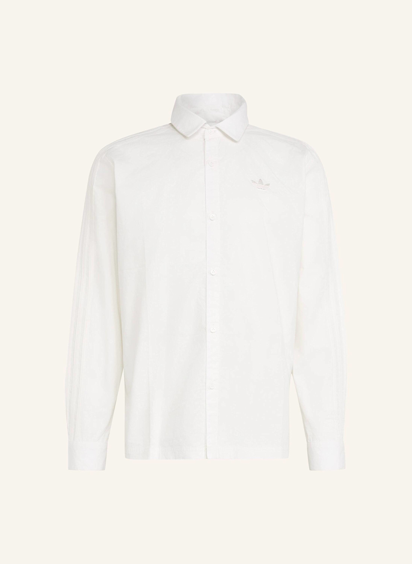 adidas Originals 3-STREIFEN HEMD, KNOPFLEISTE: WEISS