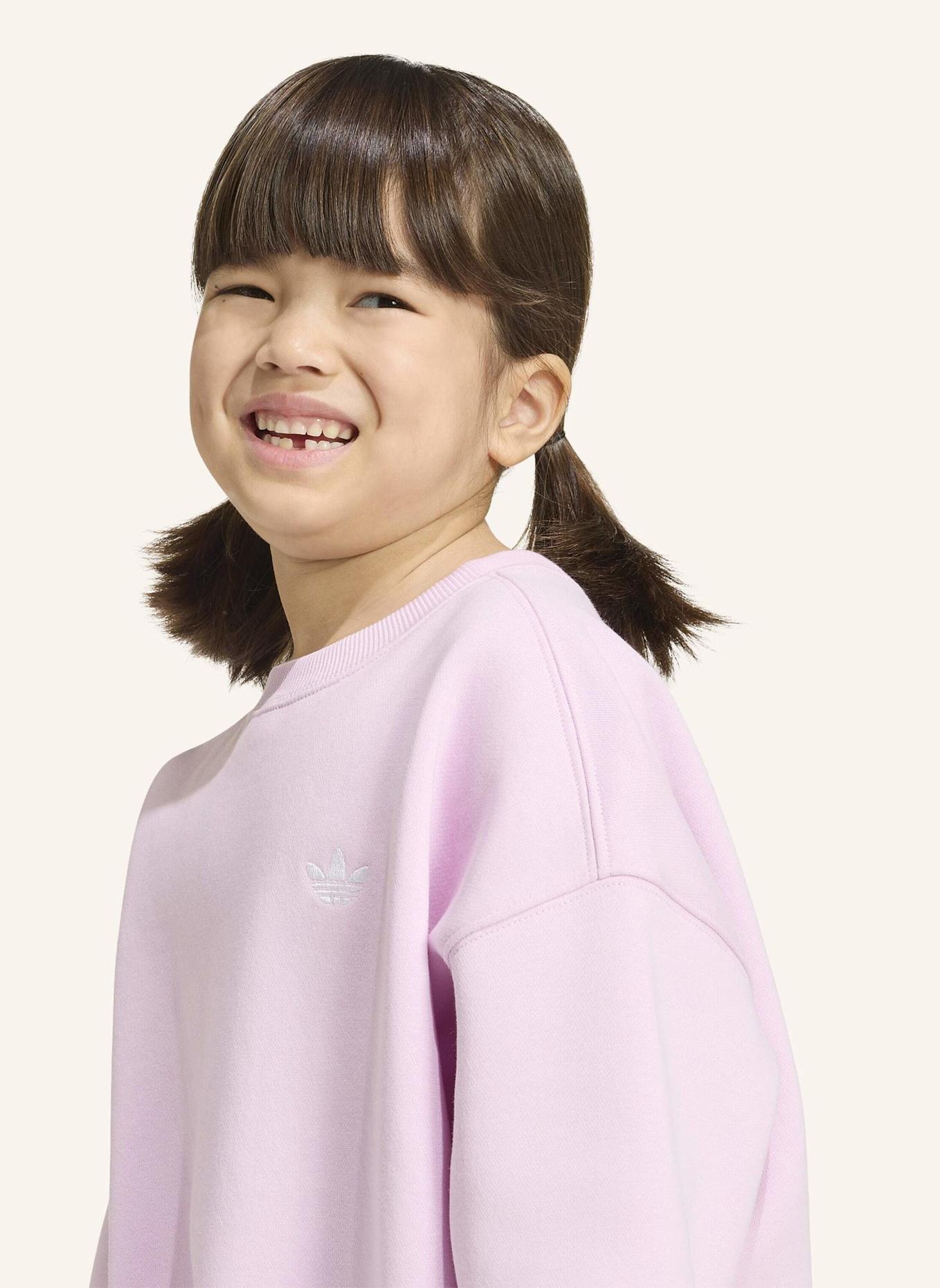 adidas Originals OVERSIZE SET SWEATSHIRT RUNDHALSAUSSCHNITT LEGGINGS: ROSA