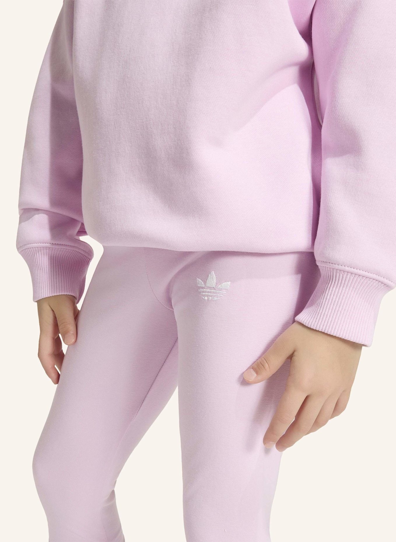 adidas Originals OVERSIZE SET SWEATSHIRT RUNDHALSAUSSCHNITT LEGGINGS: ROSA