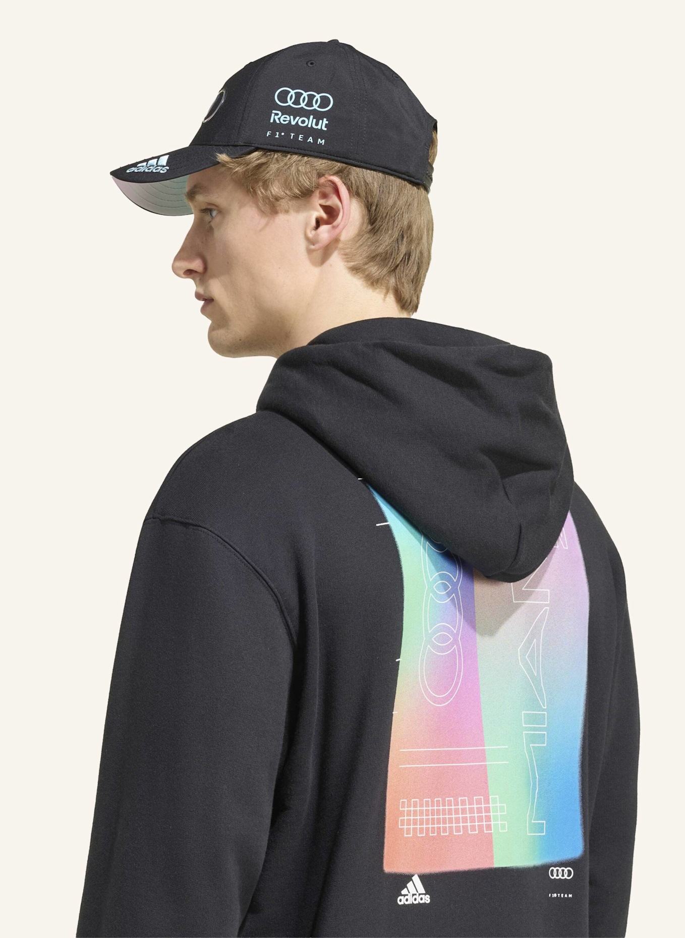 adidas AUDI REVOLUT F1 TEAM TEAMGEIST HOODIE: SCHWARZ