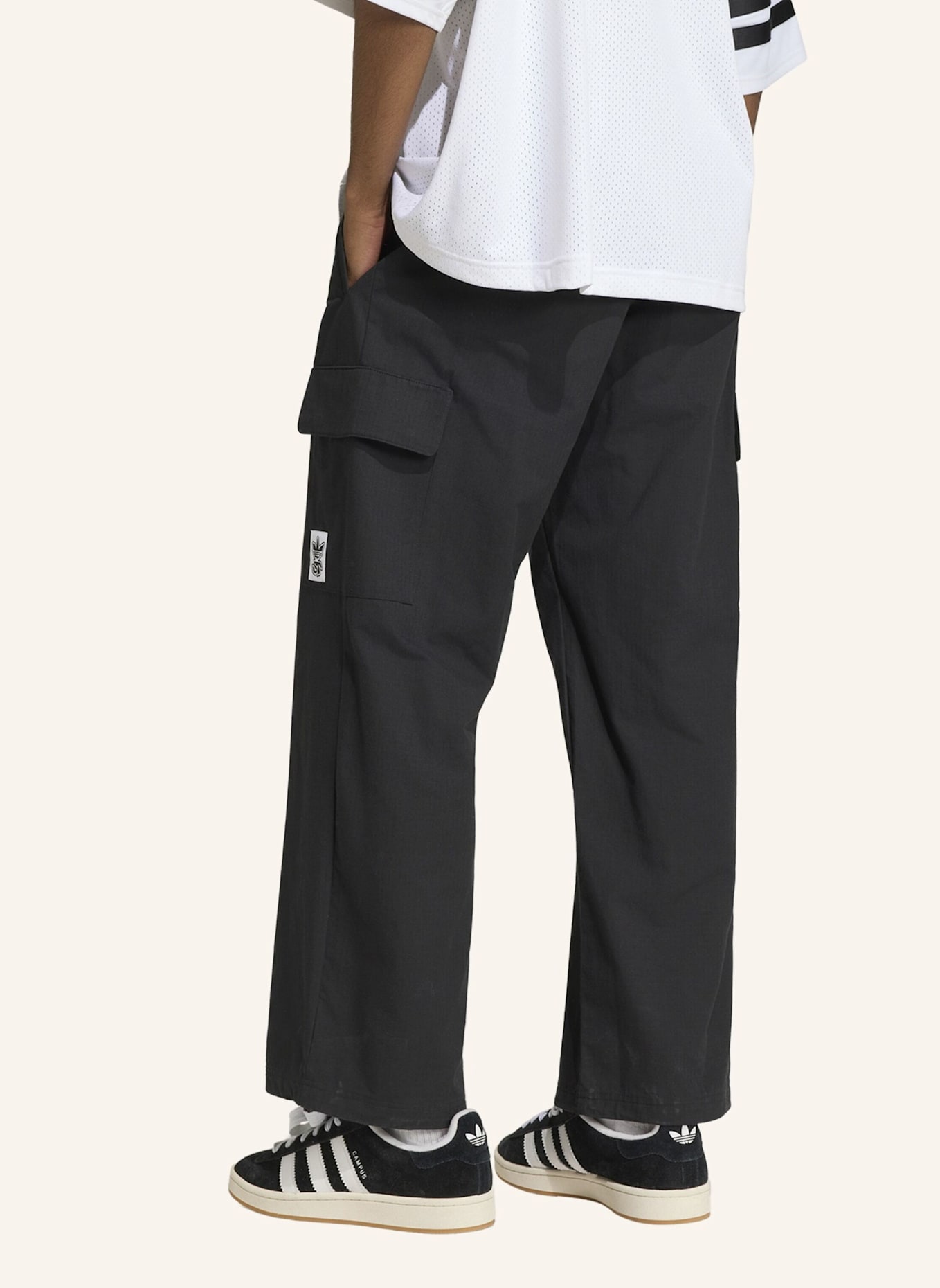 adidas Originals ST CARGOHOSE: SCHWARZ