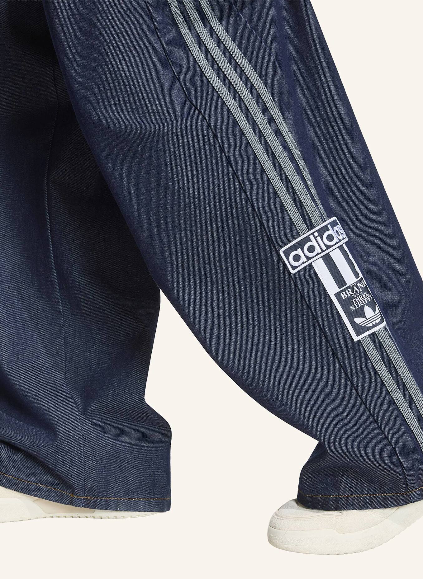 adidas Originals ADIBREAK JEANS, WEITES BEIN, MITTELHOHER BUND: BLAU