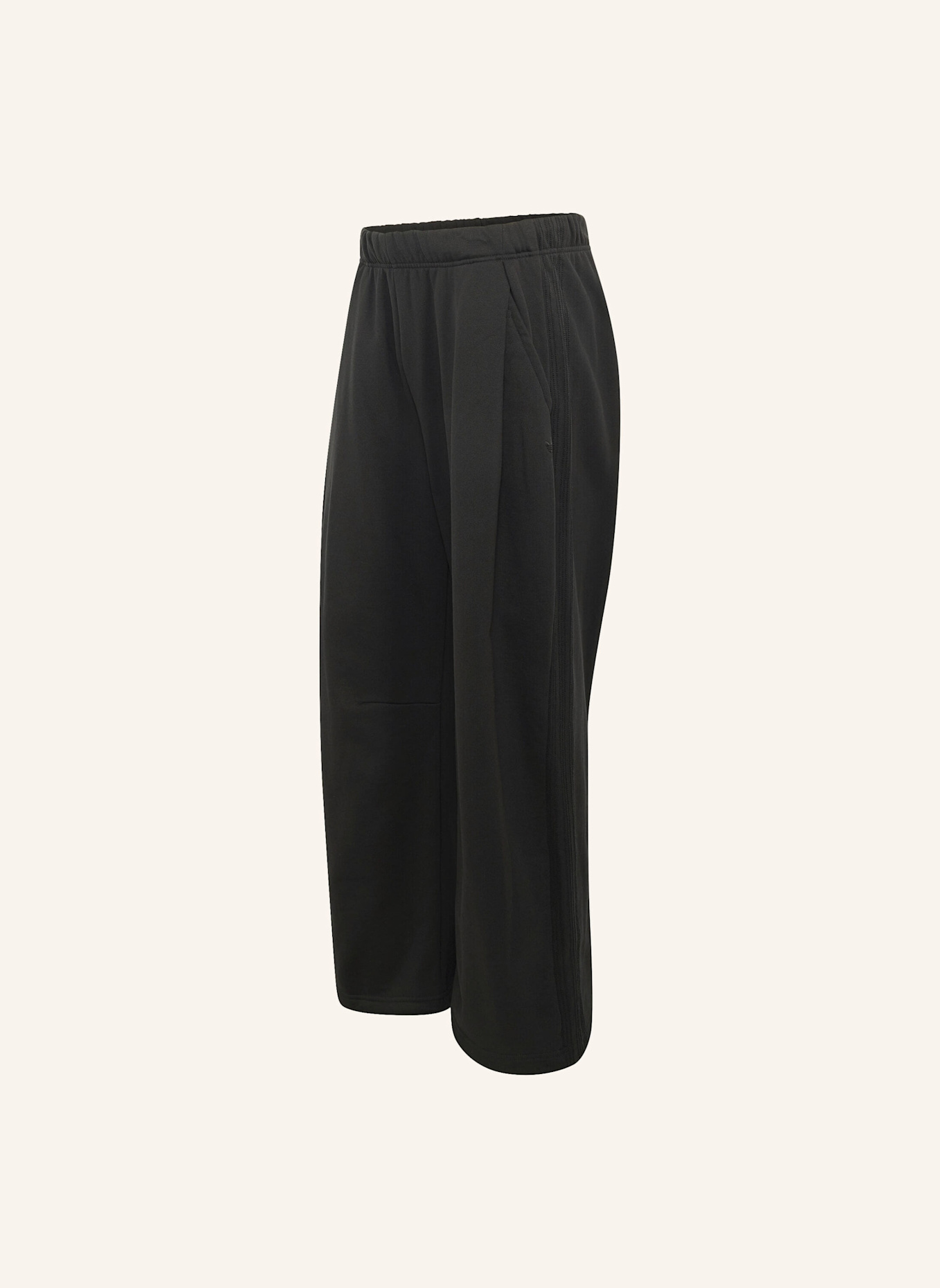adidas Originals PREMIUM ESSENTIALS HOSE OFFENER WEITER SAUM: SCHWARZ