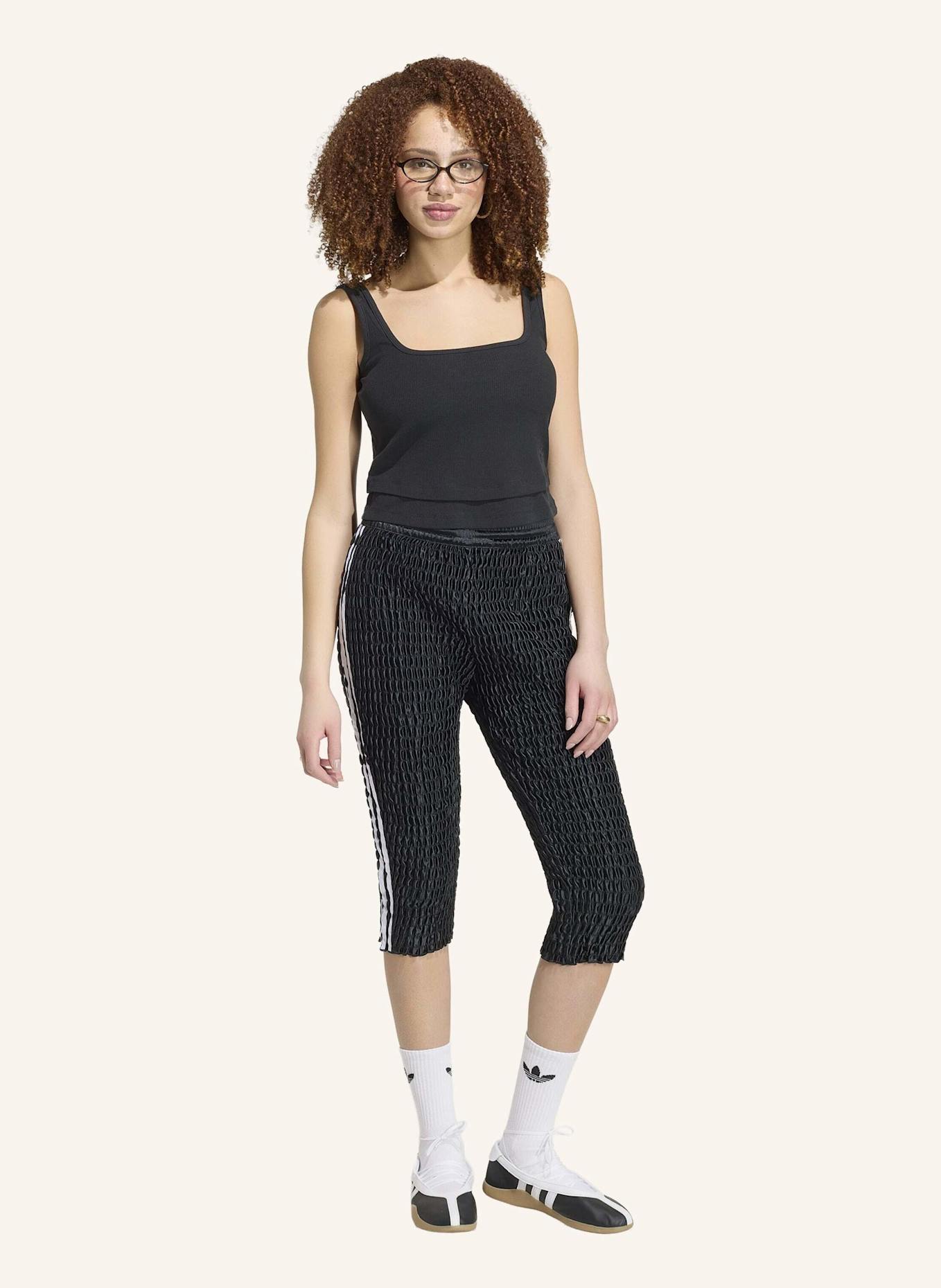 adidas Originals CAPRILEGGINGS, RÜSCHENBESATZ: SCHWARZ