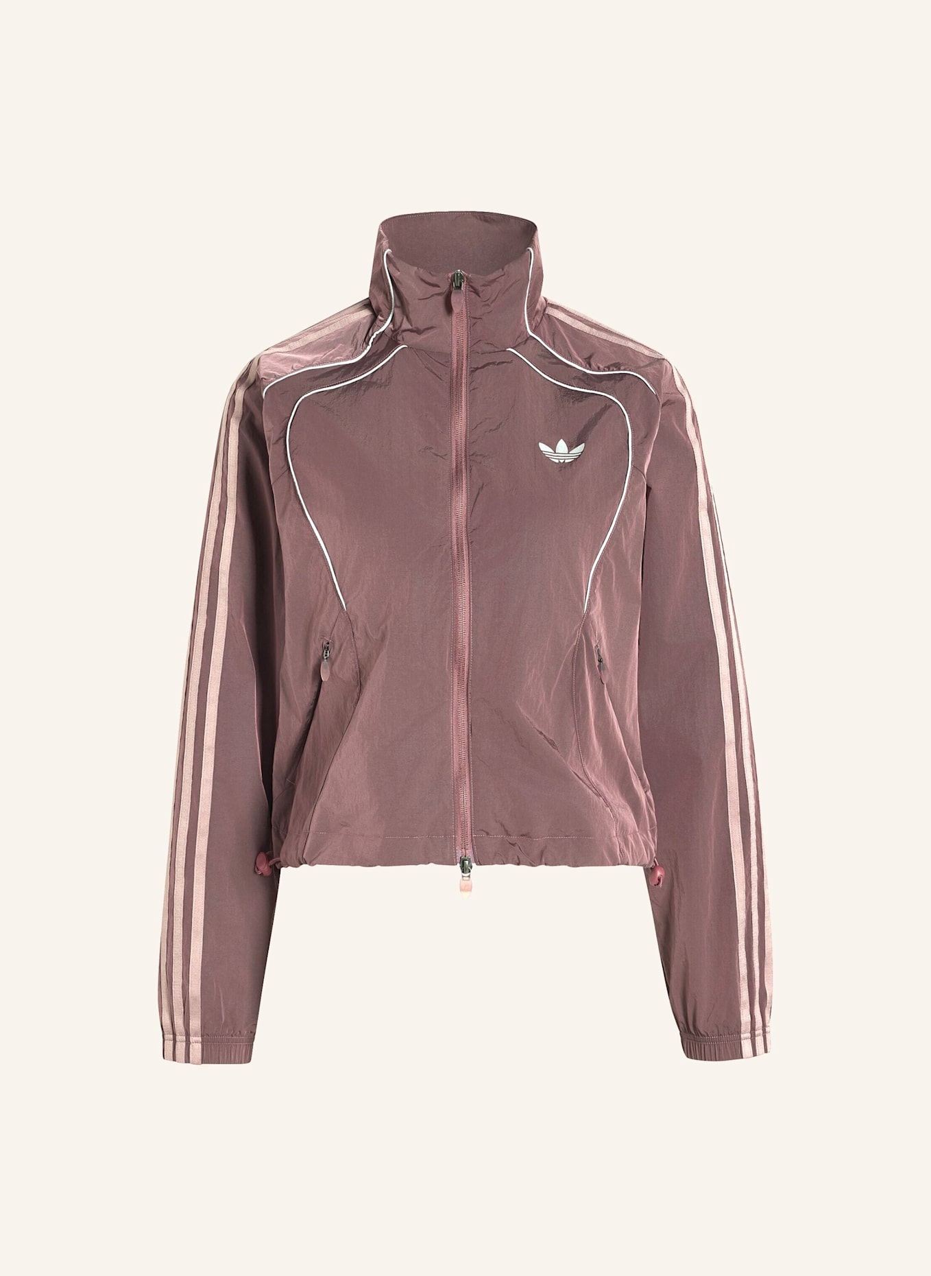 adidas Originals TEAMGEIST ORIGINALS JACKE: ROT/ SILBER/ LILA