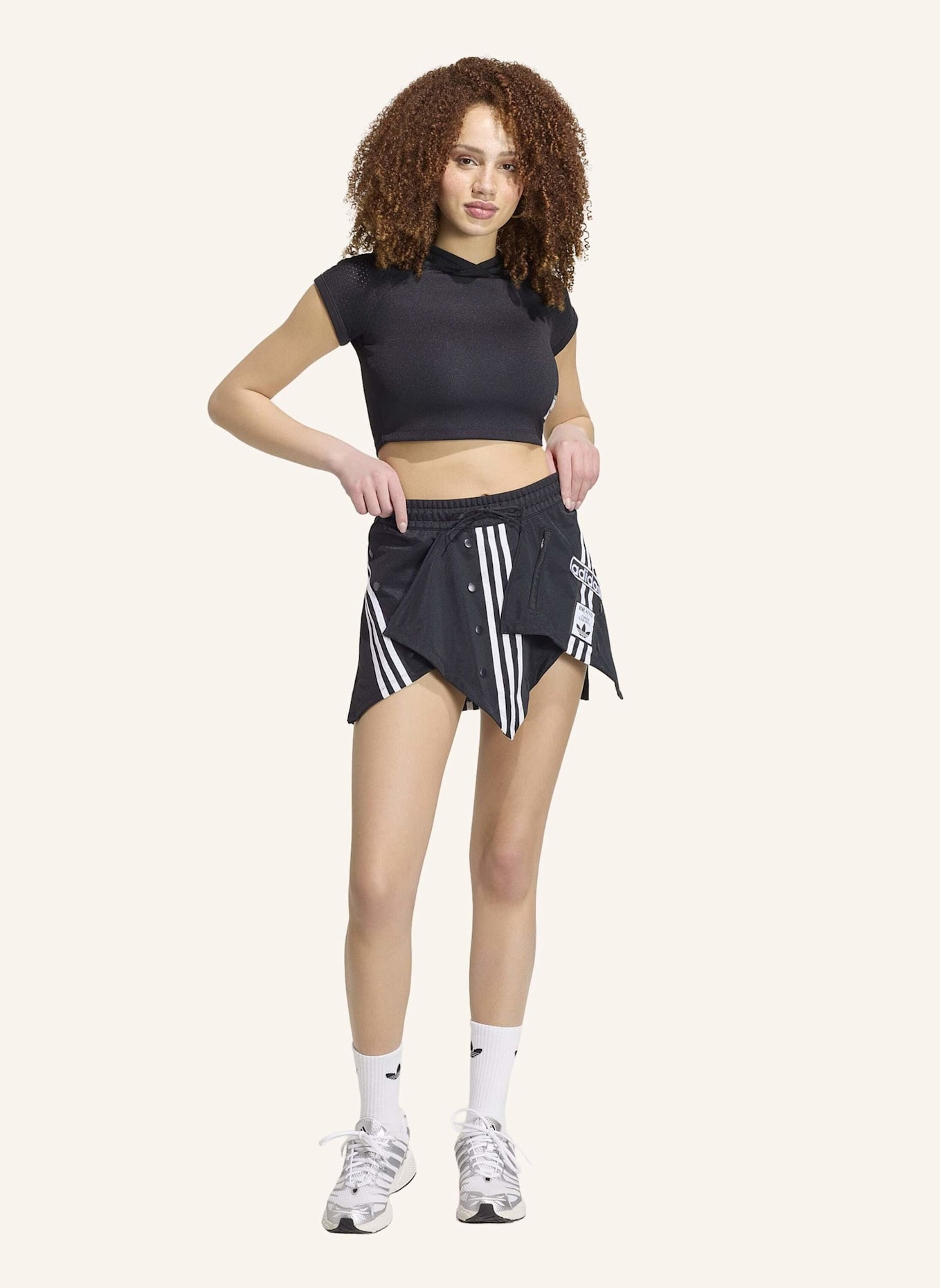 adidas Originals ADIDAS X MIA MARQUEZ MINIROCK: SCHWARZ
