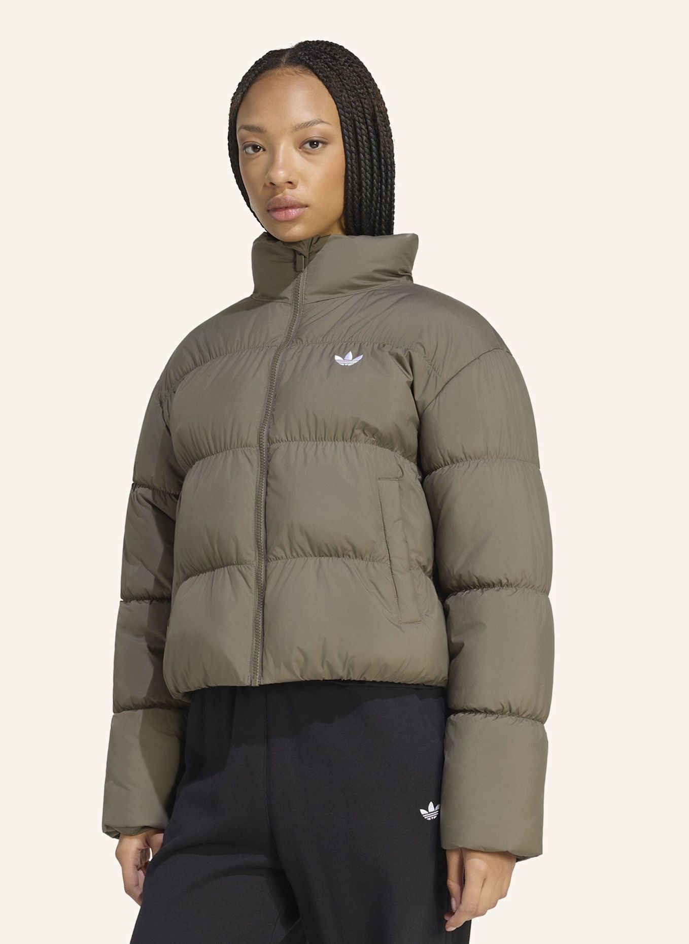 adidas Originals JACKE, GEFÜTTERT, KURZER SCHNITT: BRAUN