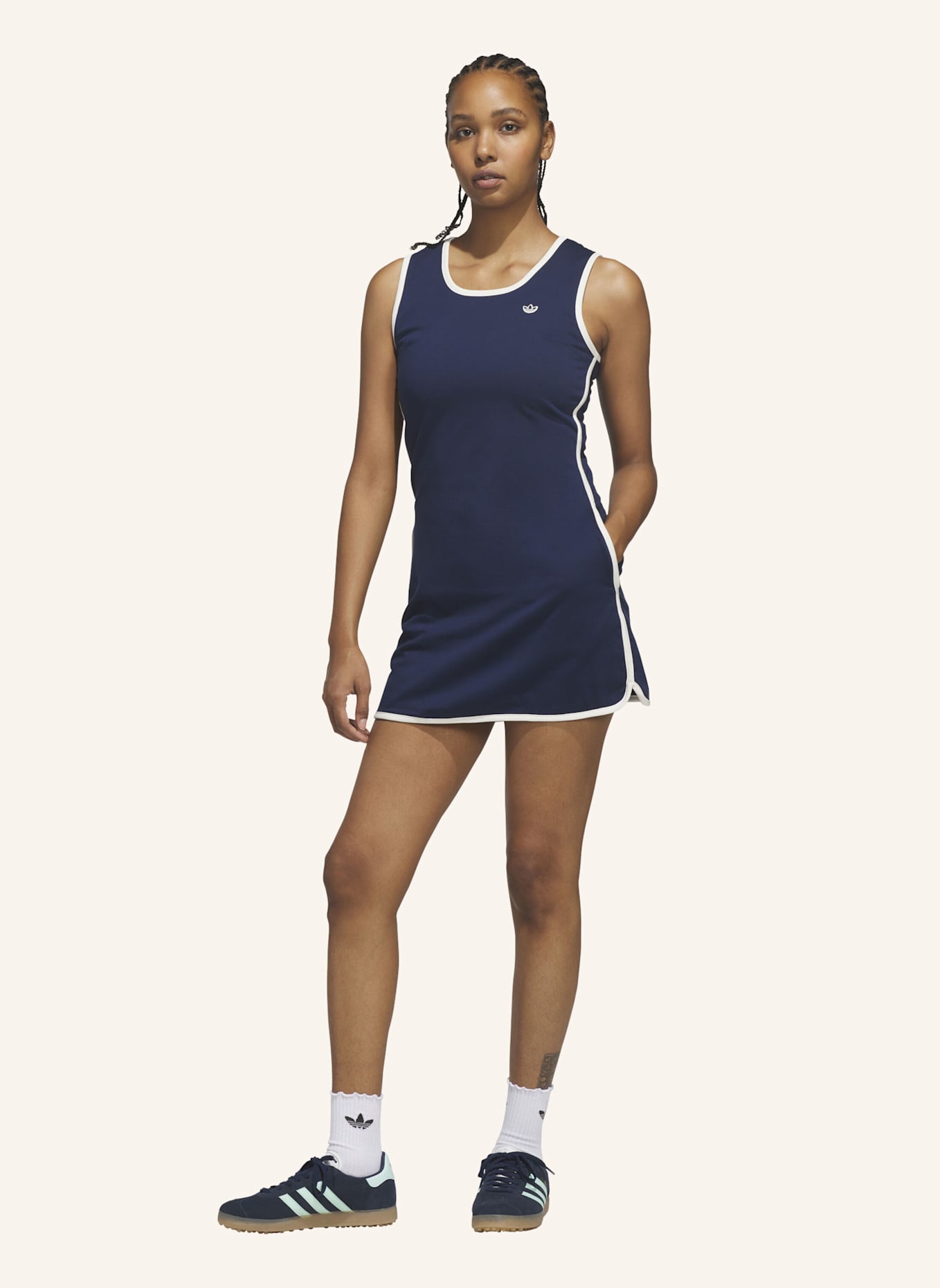 adidas ORIGINALS TANKTOP-KLEID: BLAU