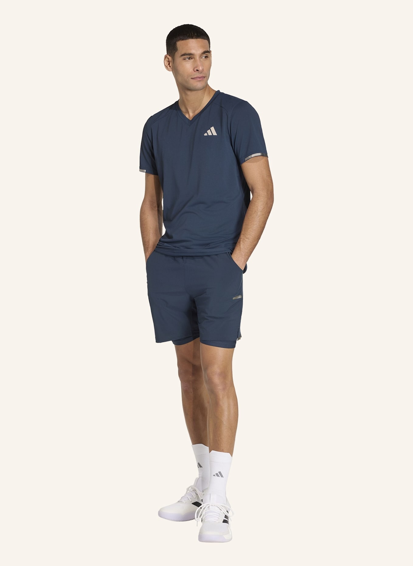 adidas TENNIS CLIMACOOL+ FREELIFT T-SHIRT PRO: SCHWARZ