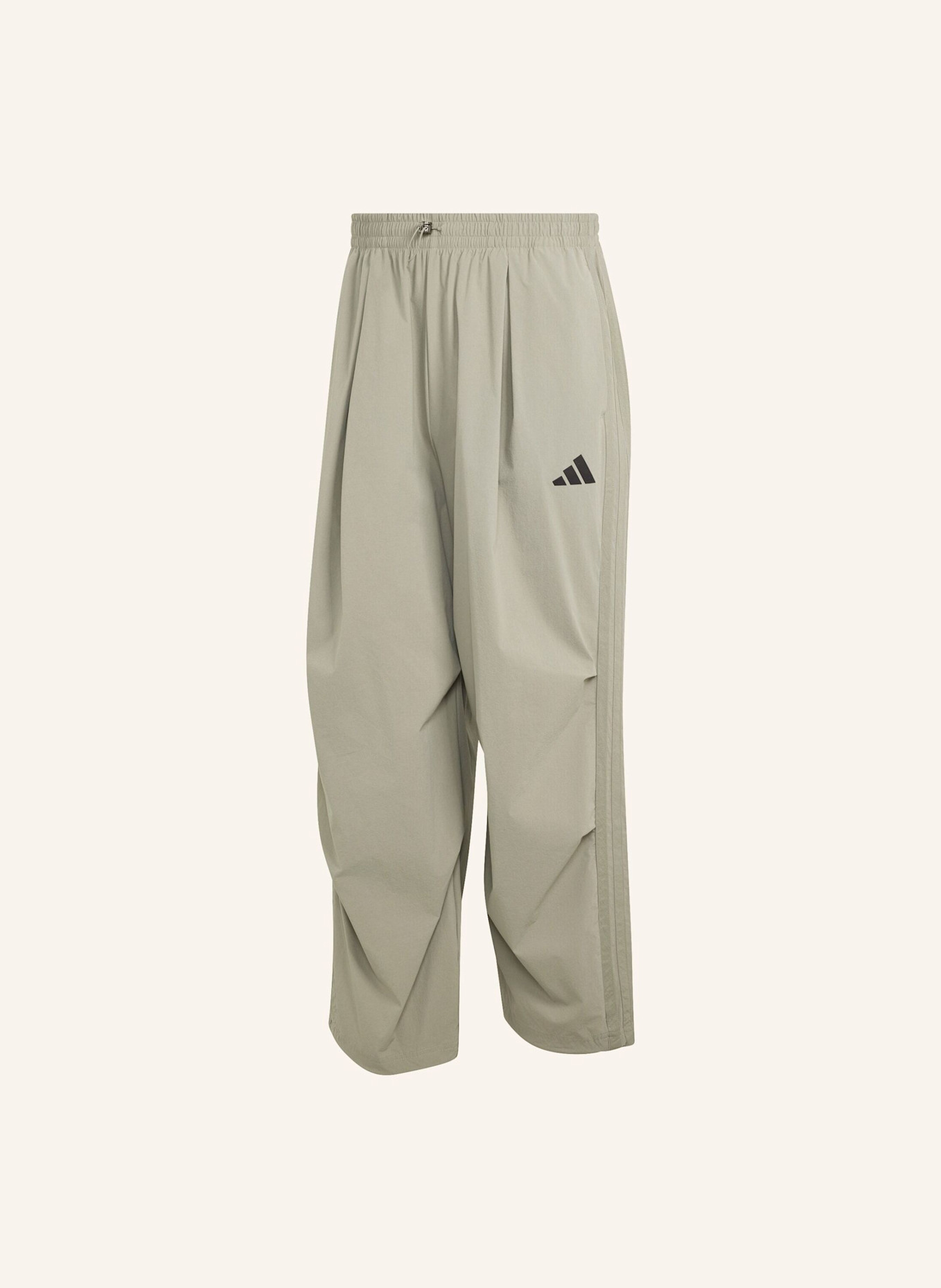 adidas CITY TECH 3-STREIFEN-HOSE: SILBER