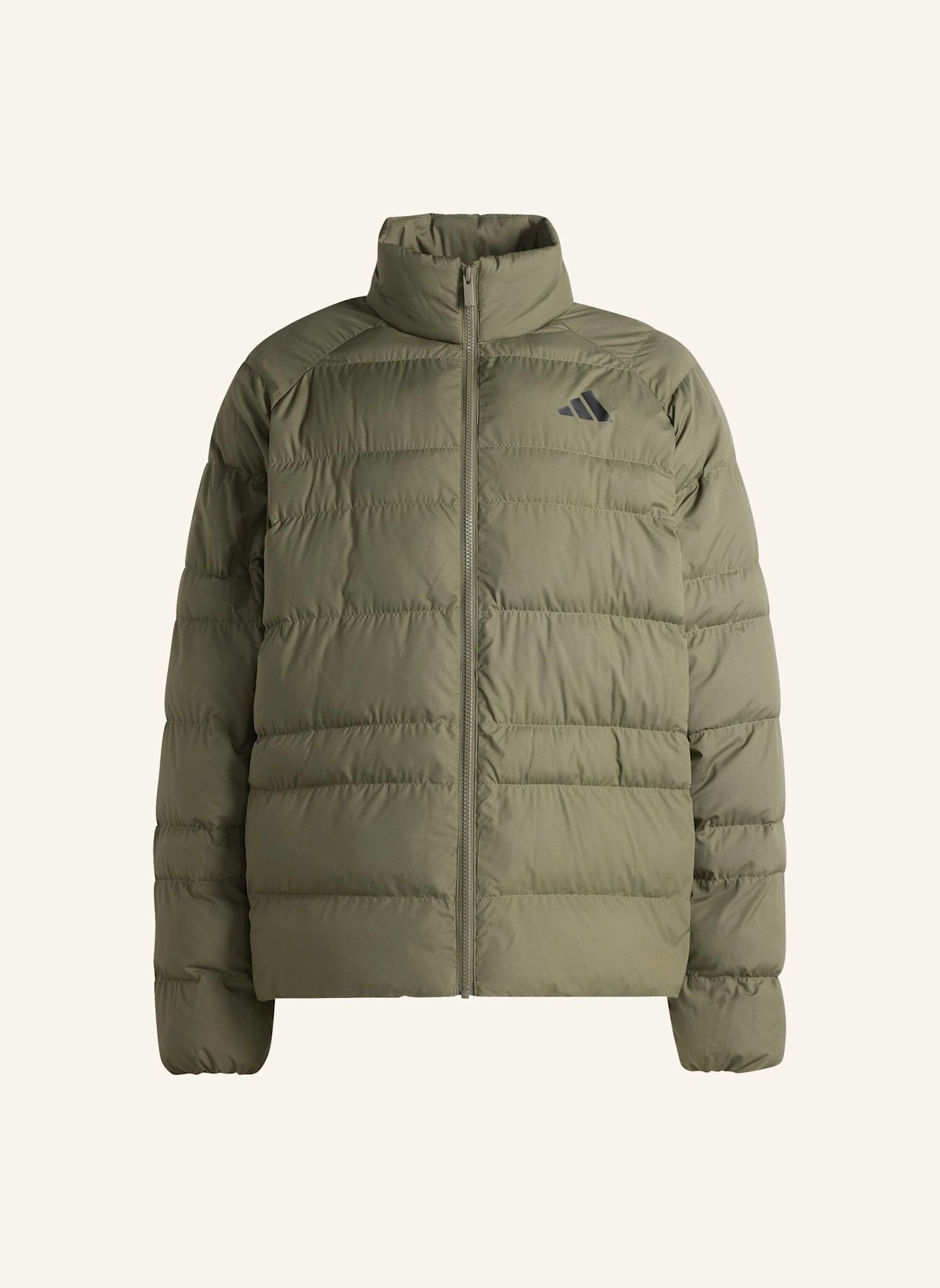 adidas ESSENTIALS ISOLATIONSJACKE, VERSTAUBAR: GRÜN