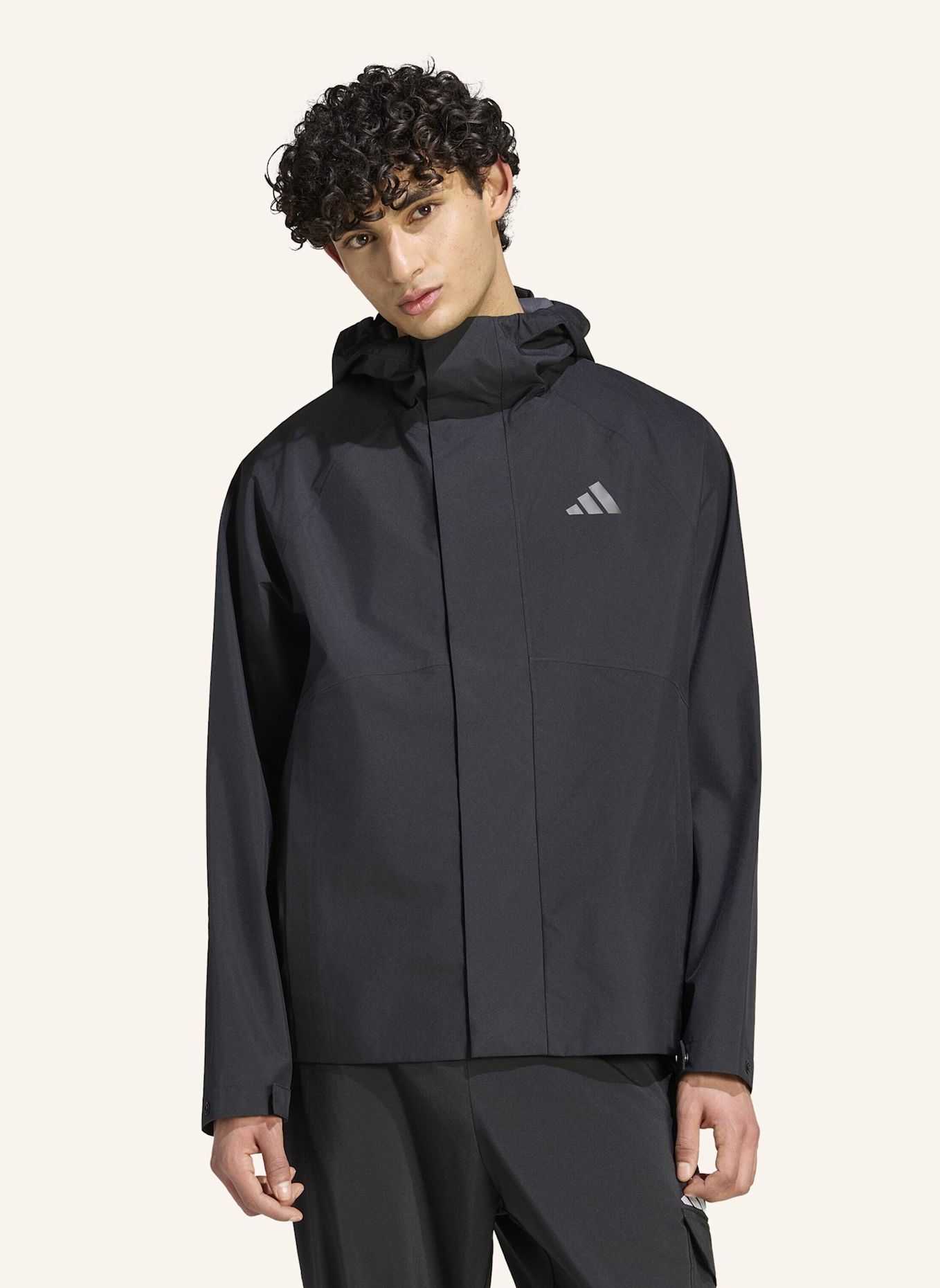 adidas ESSENTIALS REGENJACKE: SCHWARZ