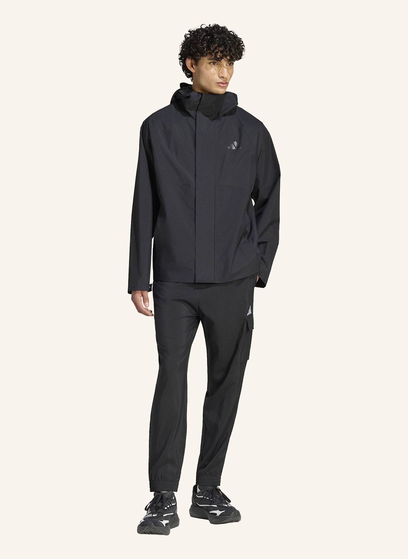 adidas ESSENTIALS REGENJACKE: SCHWARZ