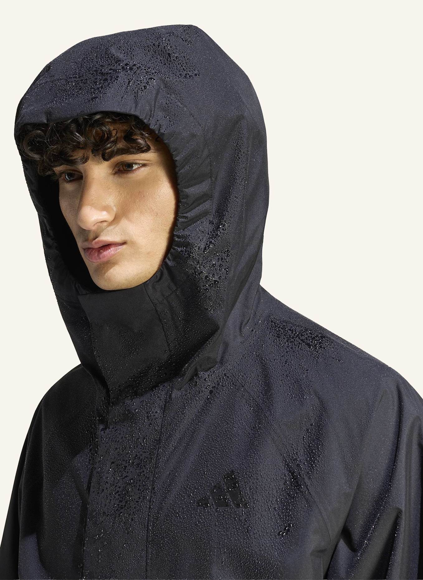 adidas ESSENTIALS REGENJACKE: SCHWARZ