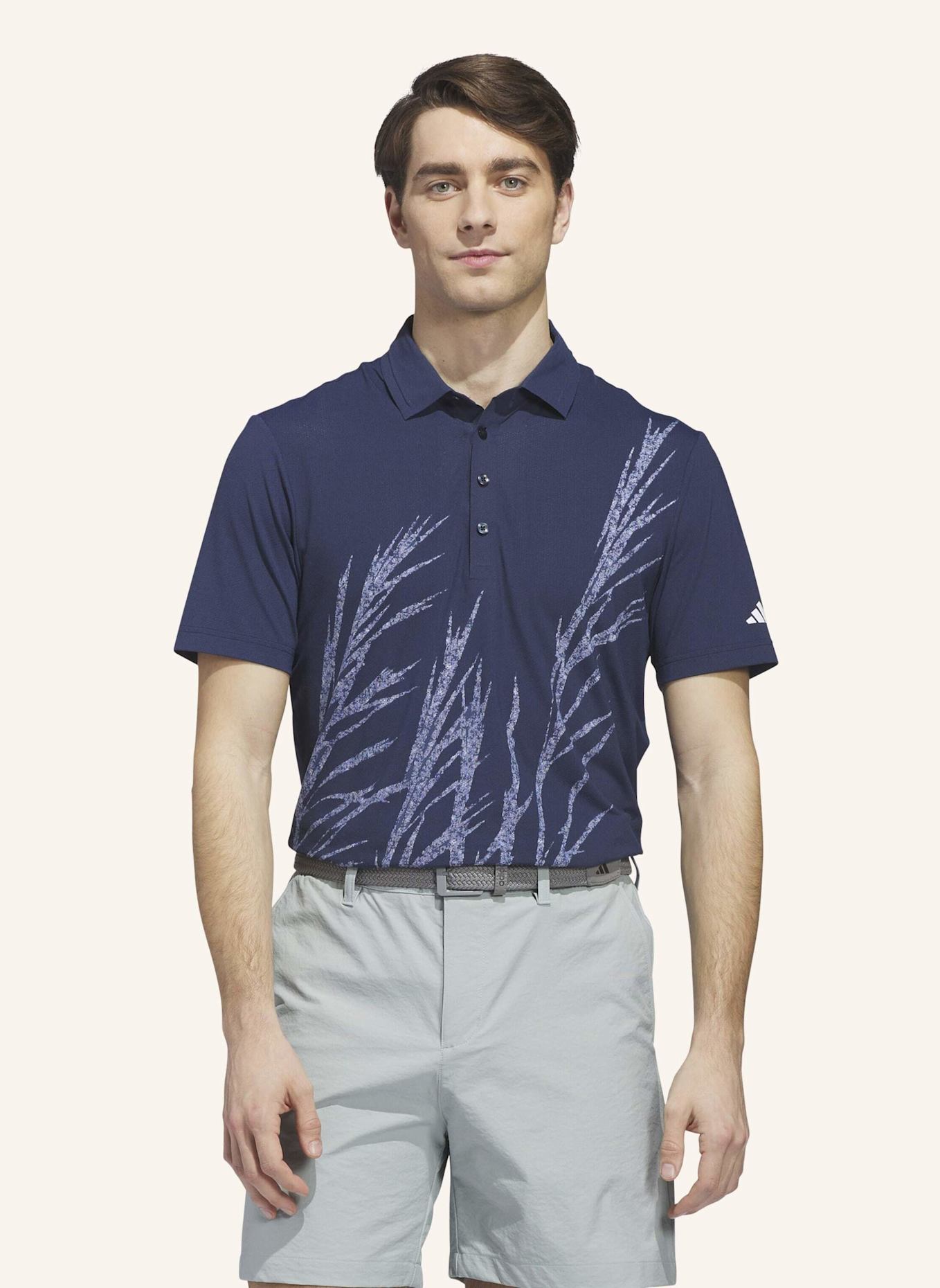adidas ULTIMATE365 TOUR COOL FEELING FESCUE POLOSHIRT: BLAU