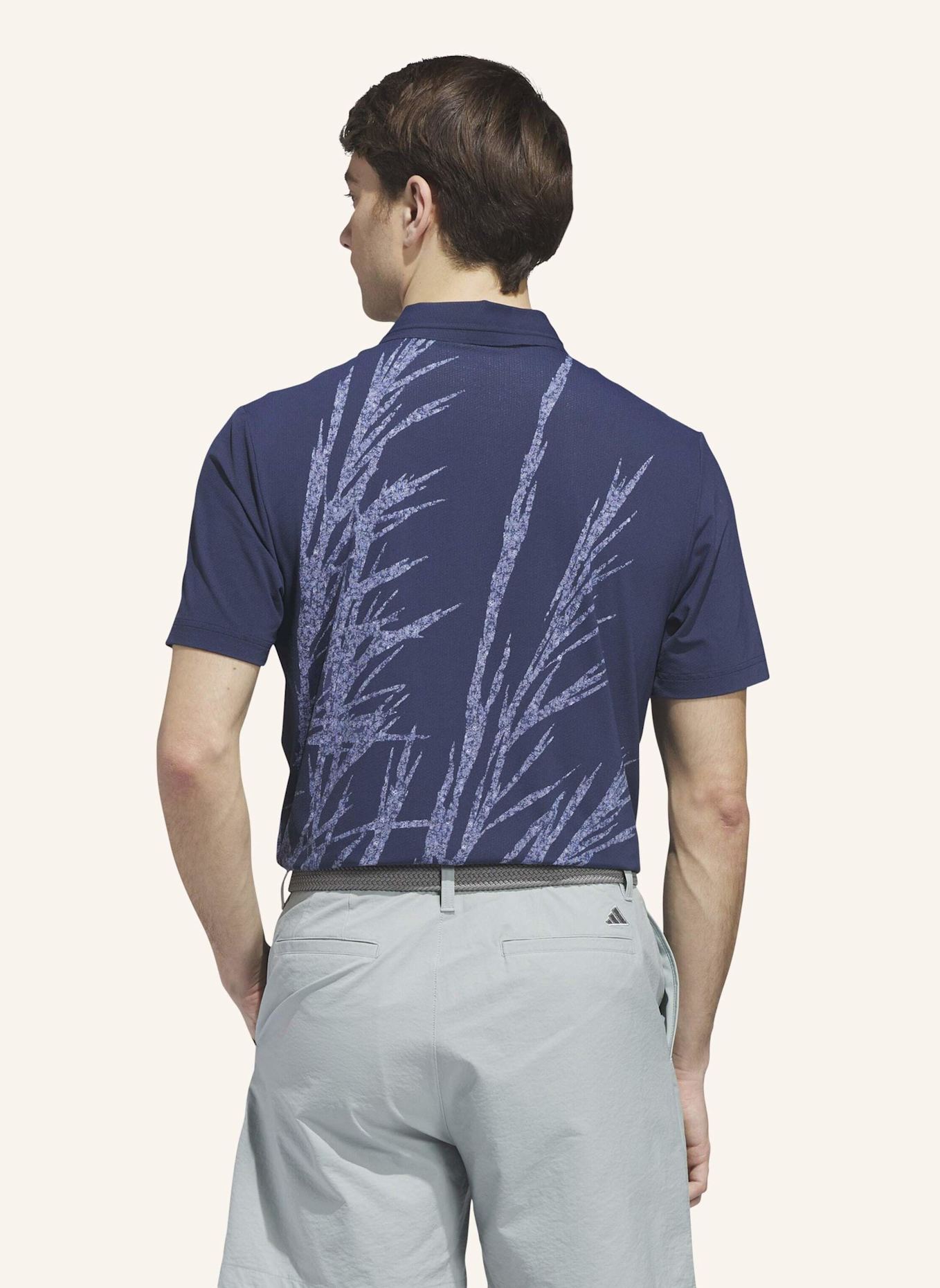 adidas ULTIMATE365 TOUR COOL FEELING FESCUE POLOSHIRT: BLAU