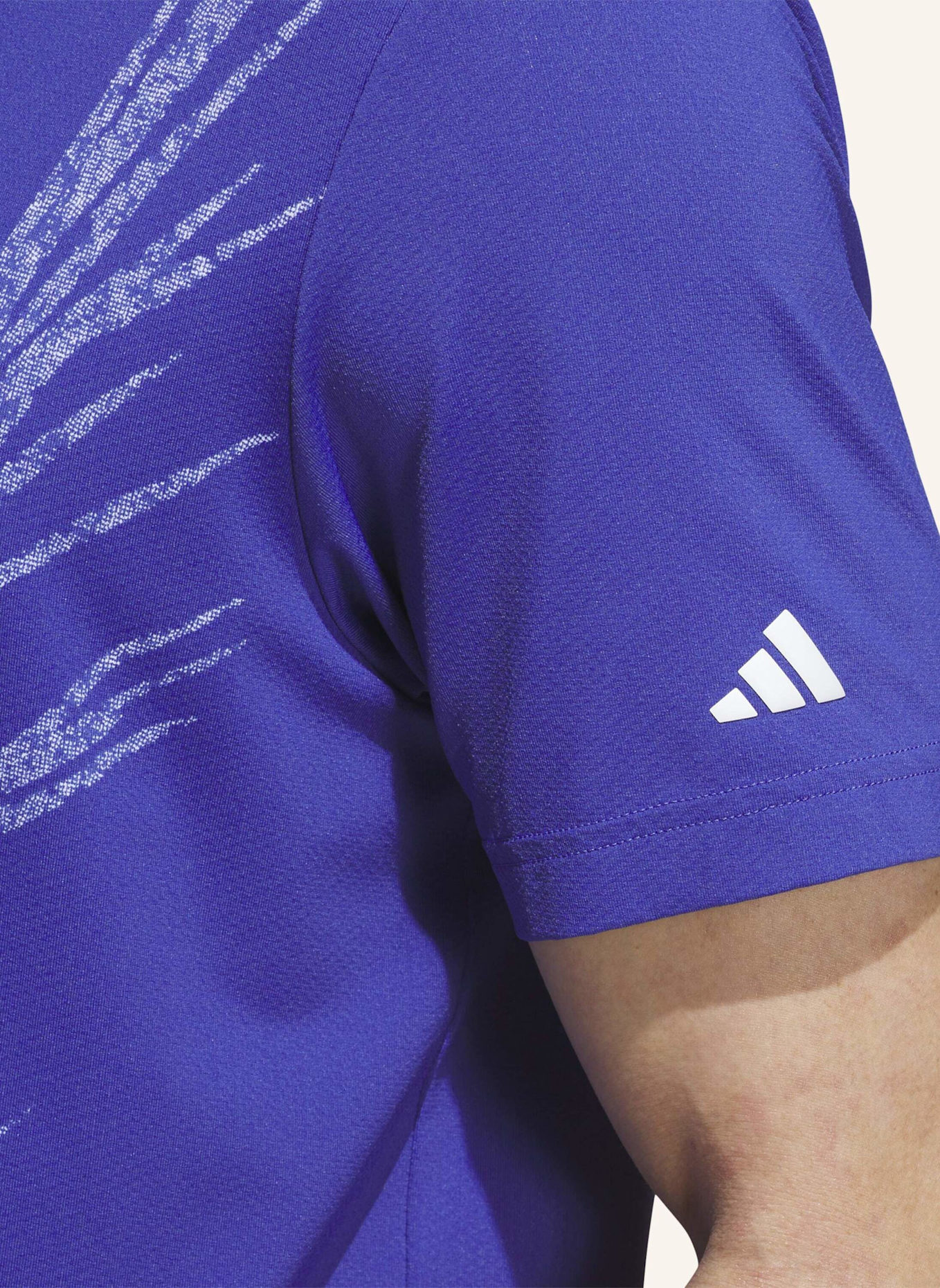 adidas ULTIMATE365 TOUR COOL FEELING FESCUE POLOSHIRT: DUNKELBLAU