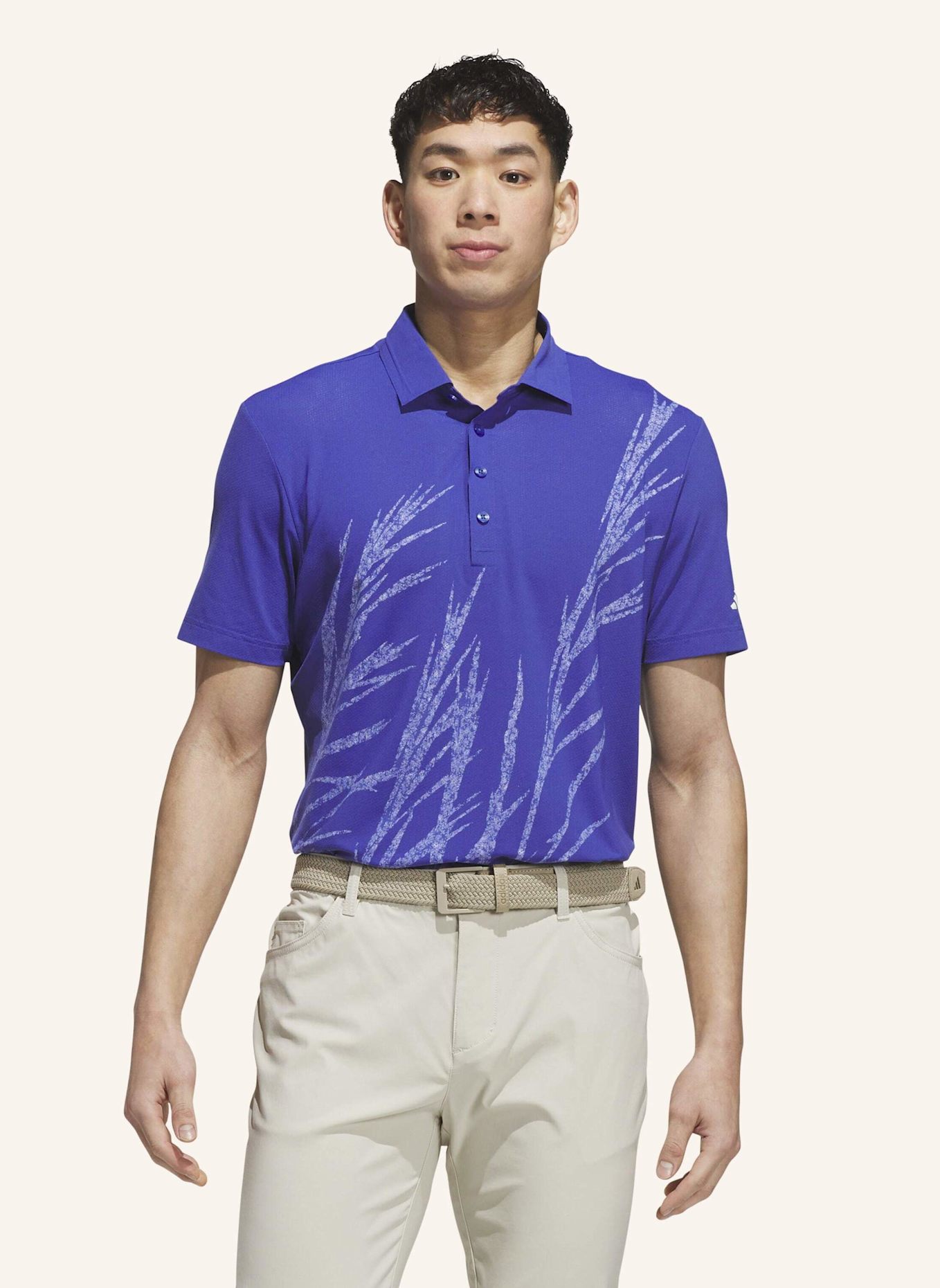 adidas ULTIMATE365 TOUR COOL FEELING FESCUE POLOSHIRT: DUNKELBLAU