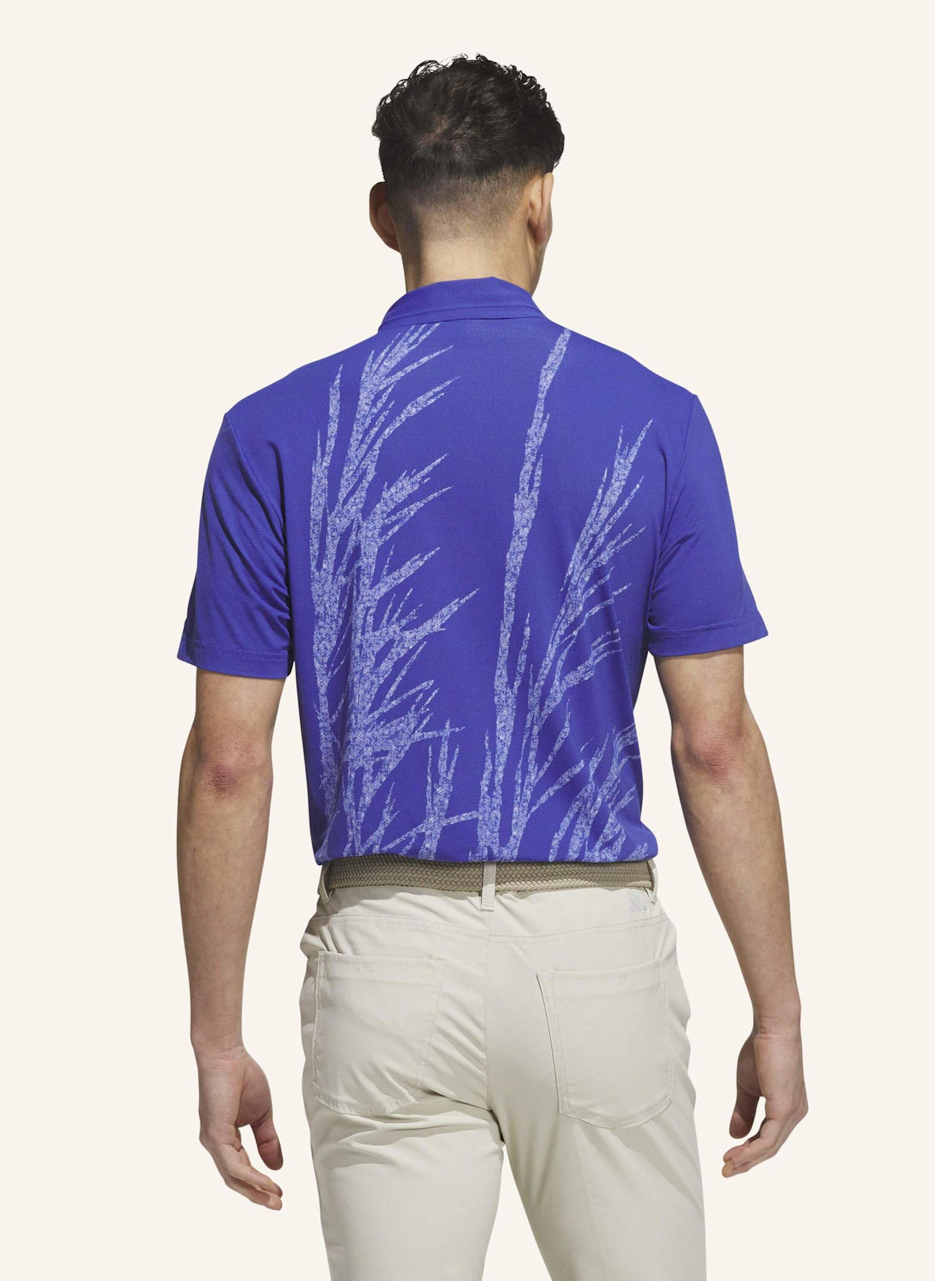 adidas ULTIMATE365 TOUR COOL FEELING FESCUE POLOSHIRT: DUNKELBLAU