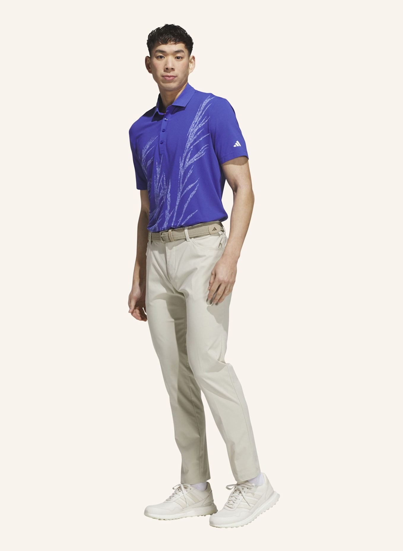 adidas ULTIMATE365 TOUR COOL FEELING FESCUE POLOSHIRT: DUNKELBLAU